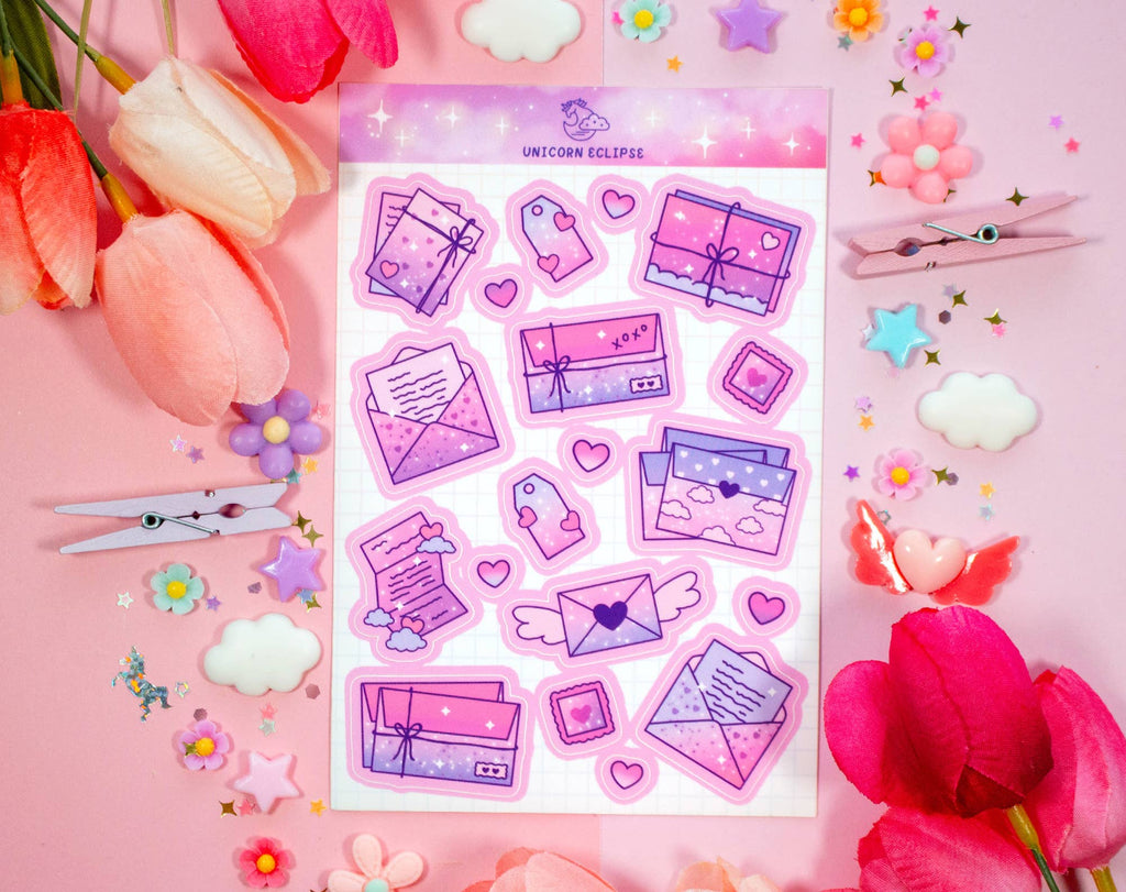 Love Letters Sticker Sheet