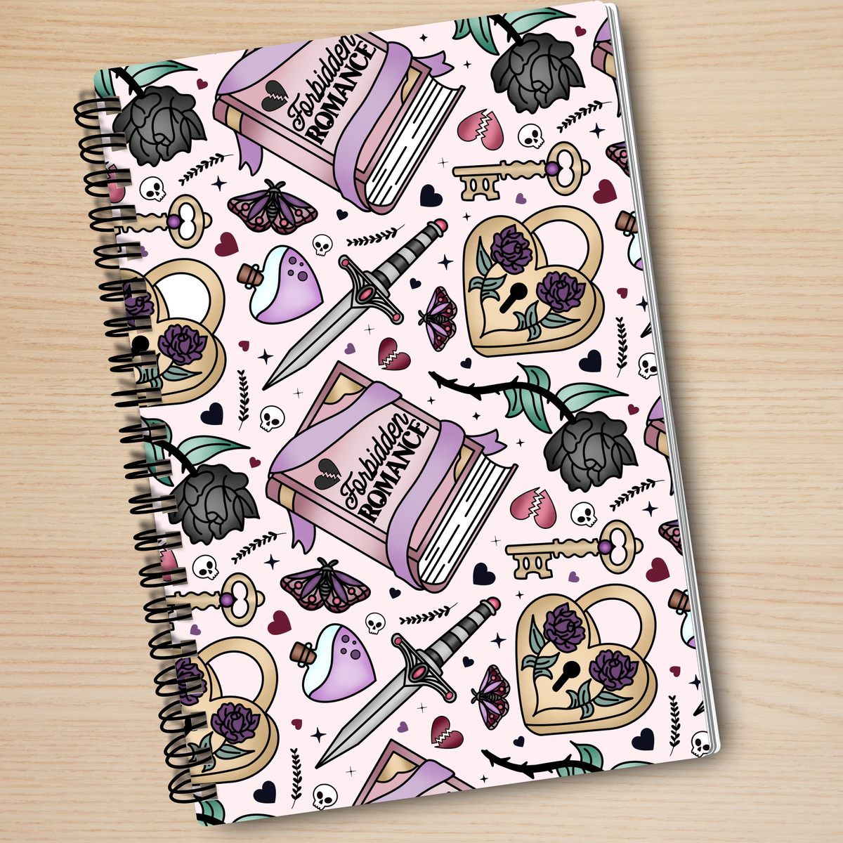 Forbidden Romance Notebook