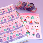 Witchy Frog Pastel Washi Tape