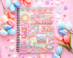 Study Break Spiral Lined Notebook (7x9")
