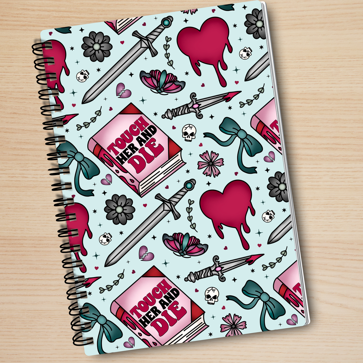 Touch her Notebook