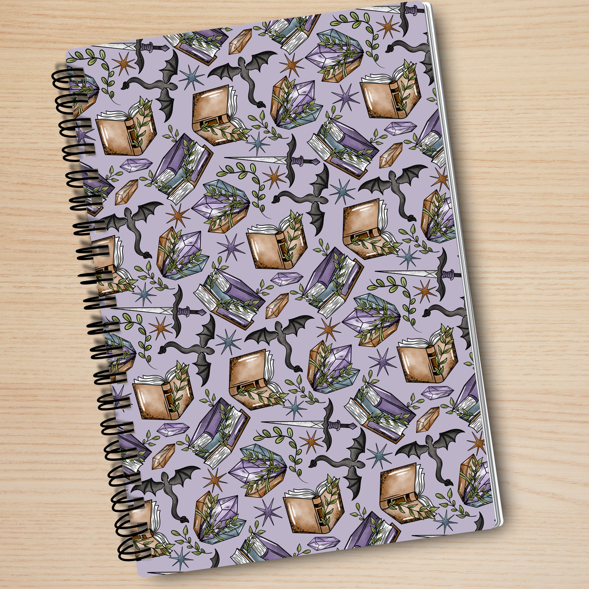 Fantasy Purple Notebook