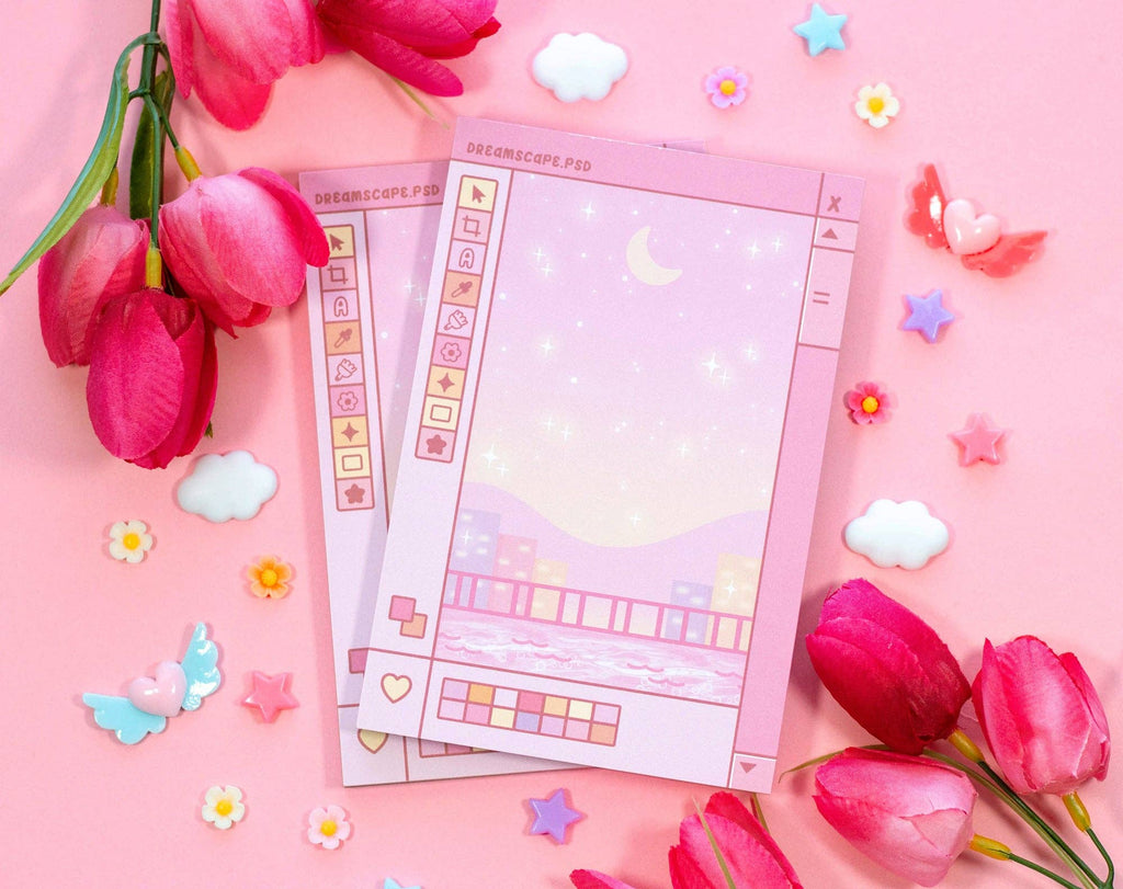 Digital Dreamscape Notepad