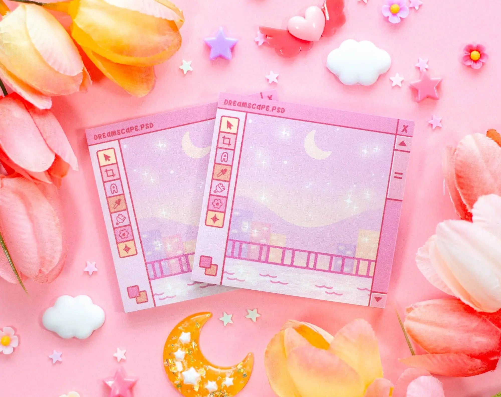 Digital Dreamscape Sticky Notes