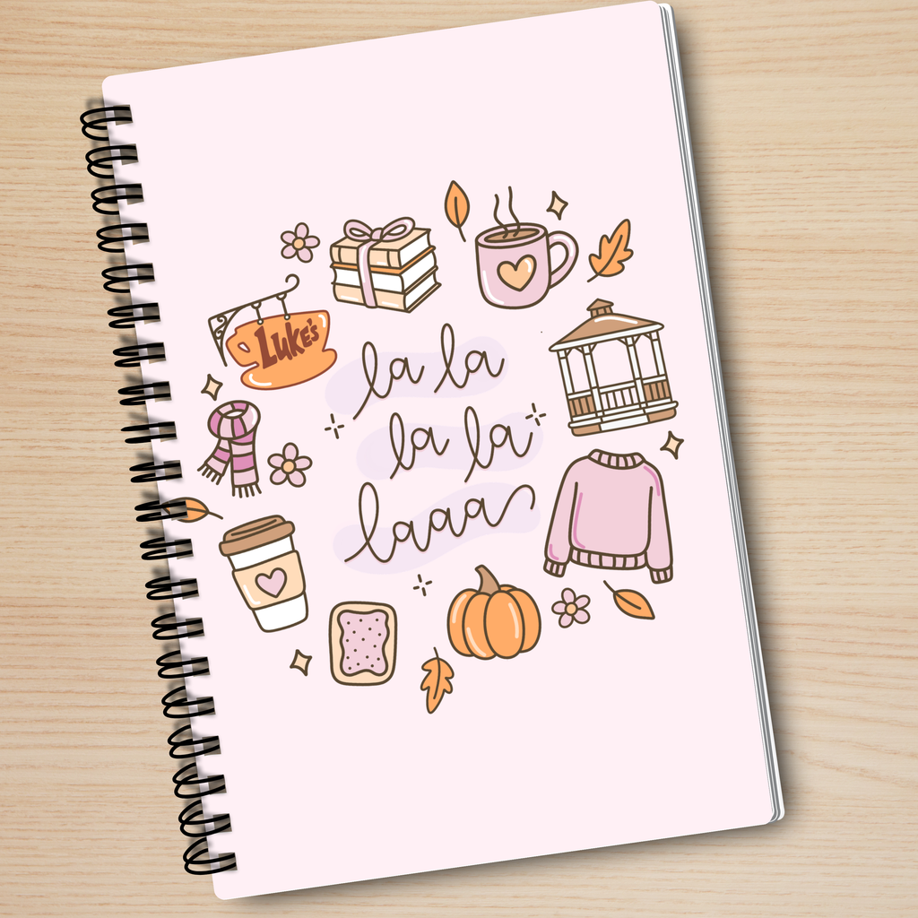 La la la Pink Notebook