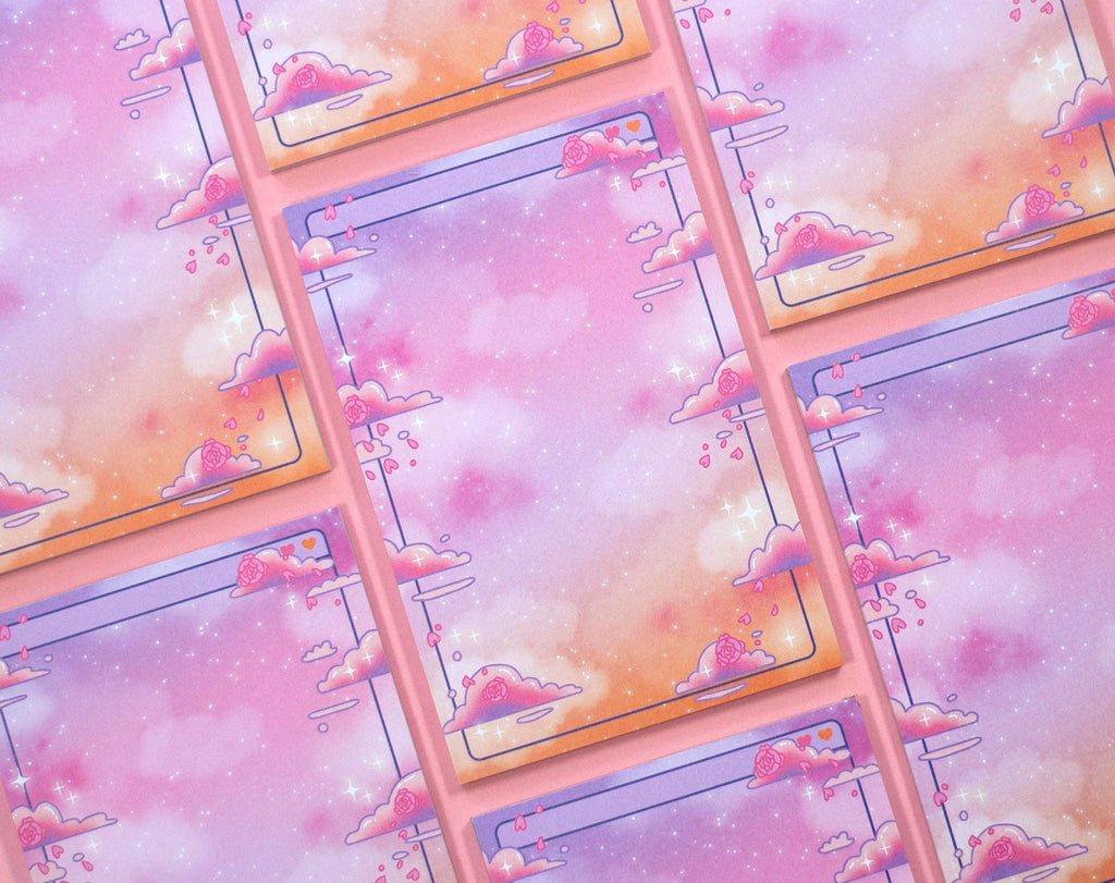 Rose Sky Notepad