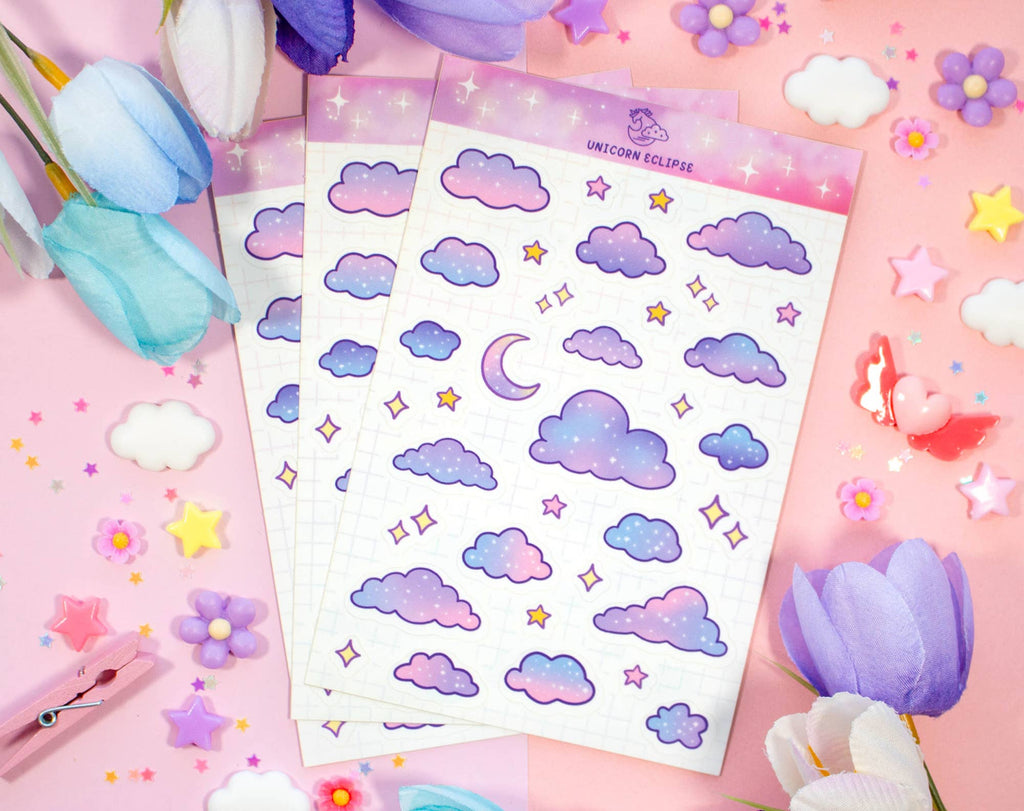 Clouds Sticker Sheet