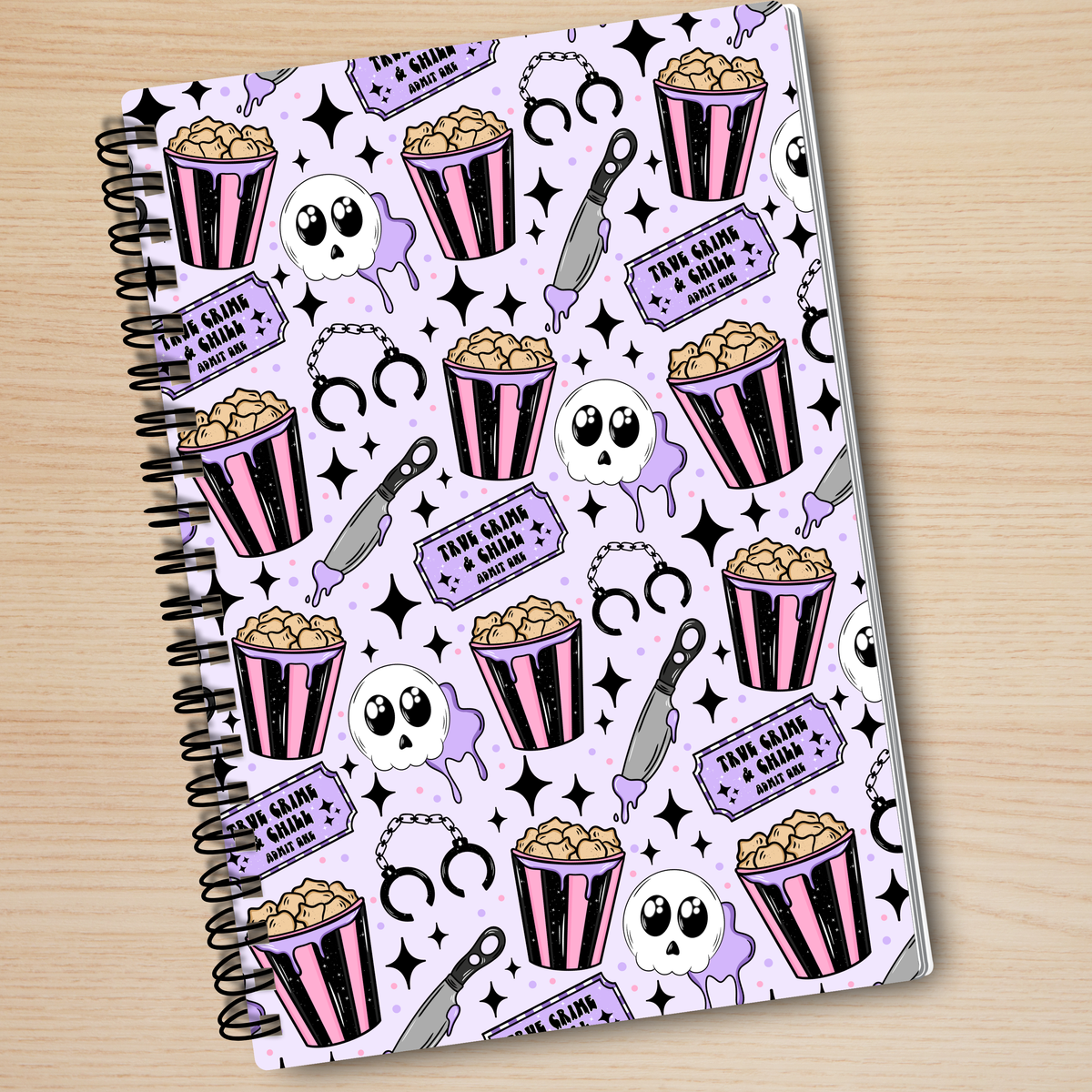 True Crime and chill Notebook
