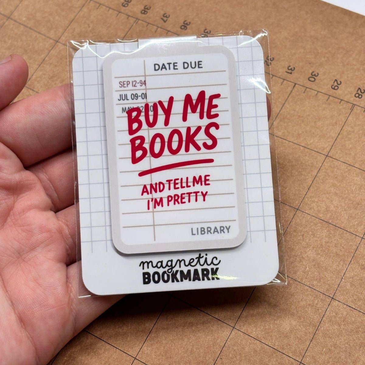 Buy Me Books | Magnetic Bookmark