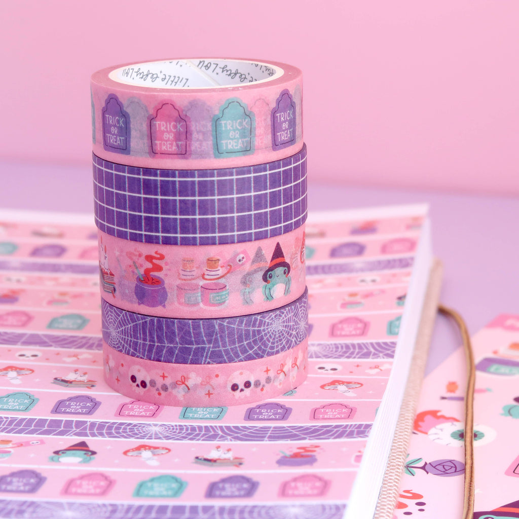 Witchy Frog Pastel Washi Tape