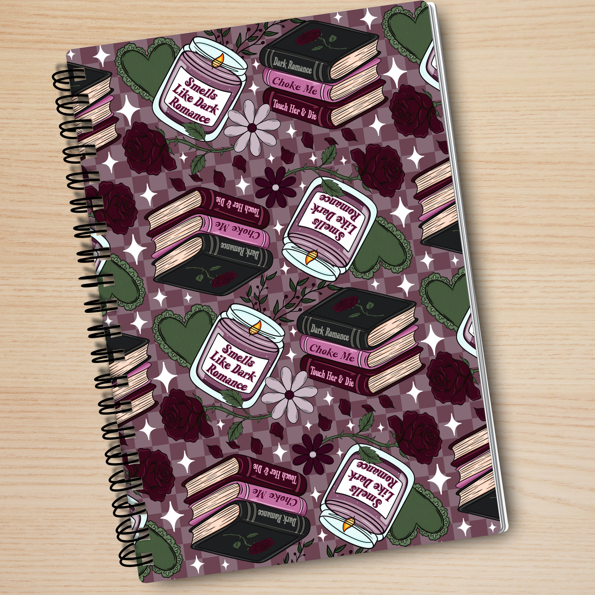 Smells like dark romance Notebook