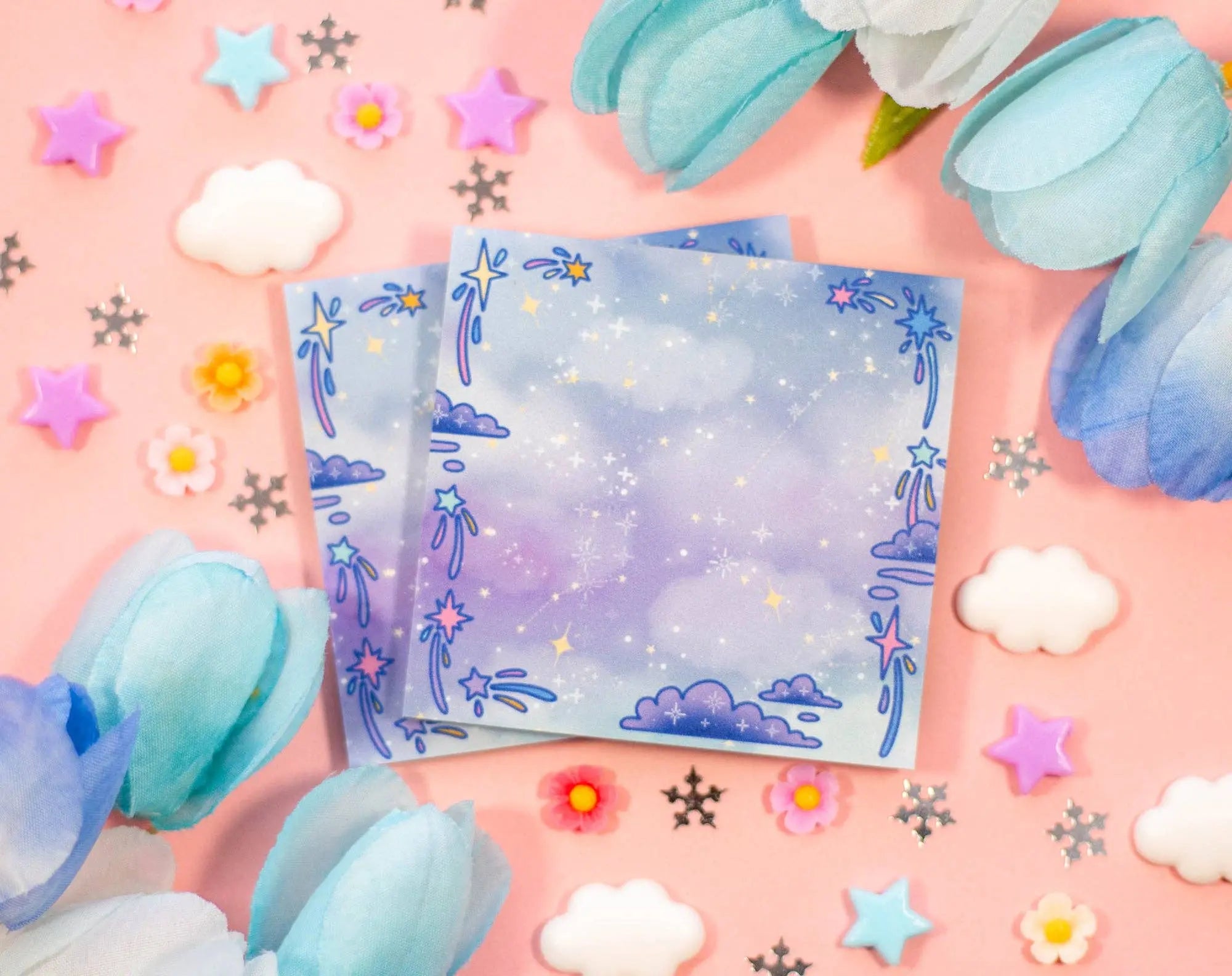 Celestial Galaxy Sticky Notes