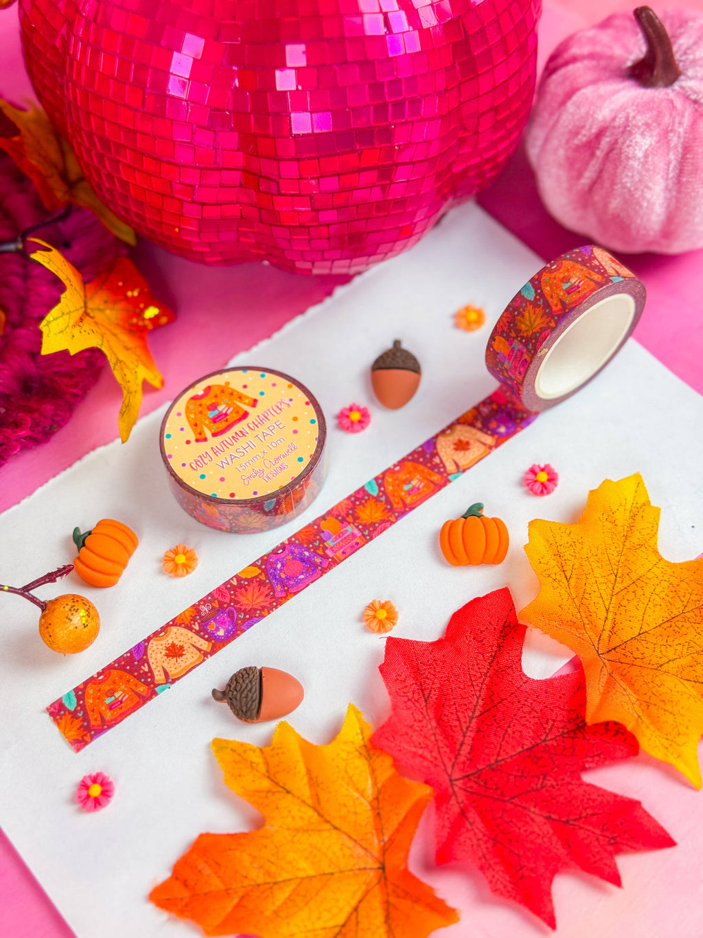 Cozy Autumn Chapters Washi Tape
