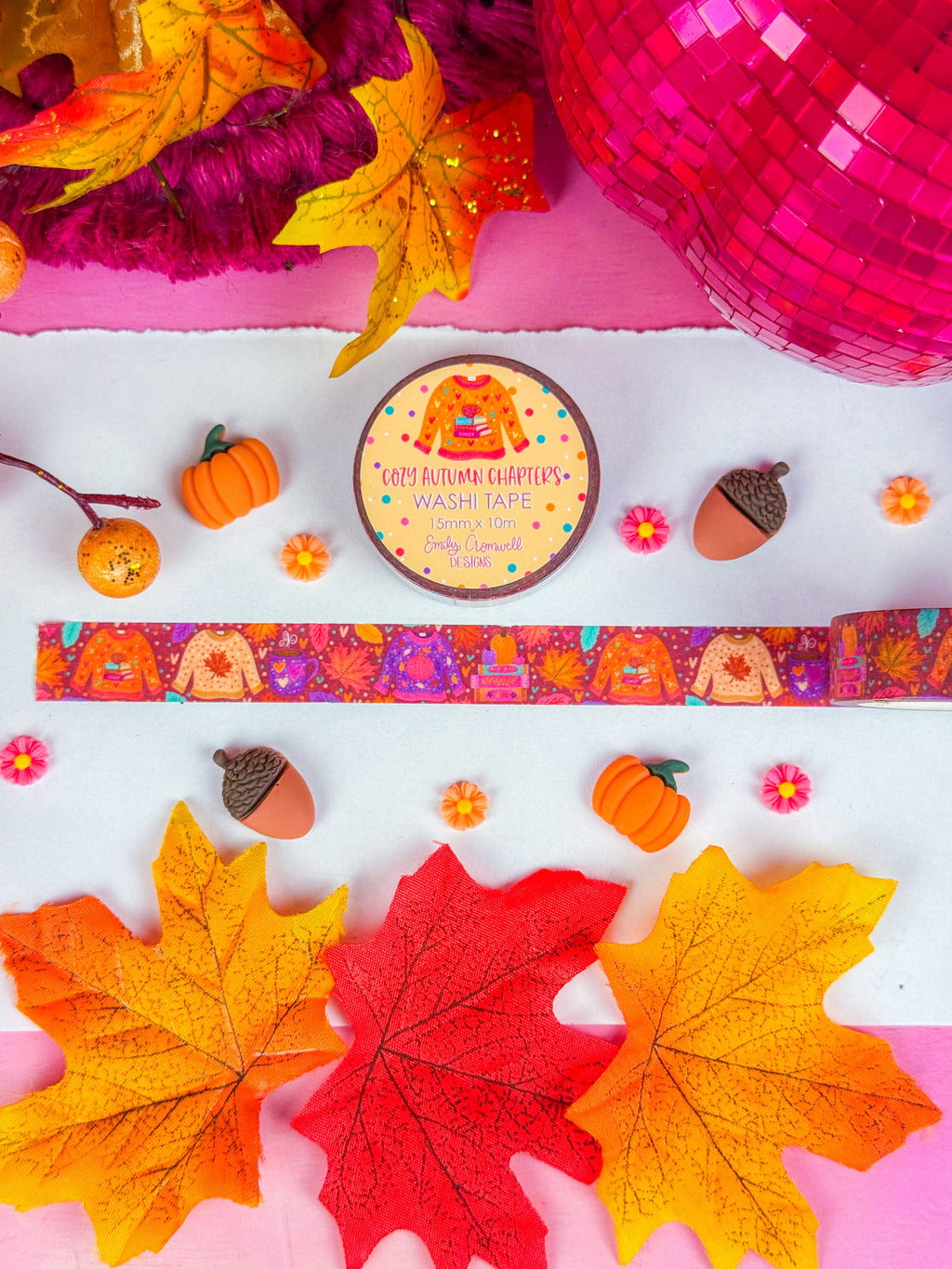 Cozy Autumn Chapters Washi Tape