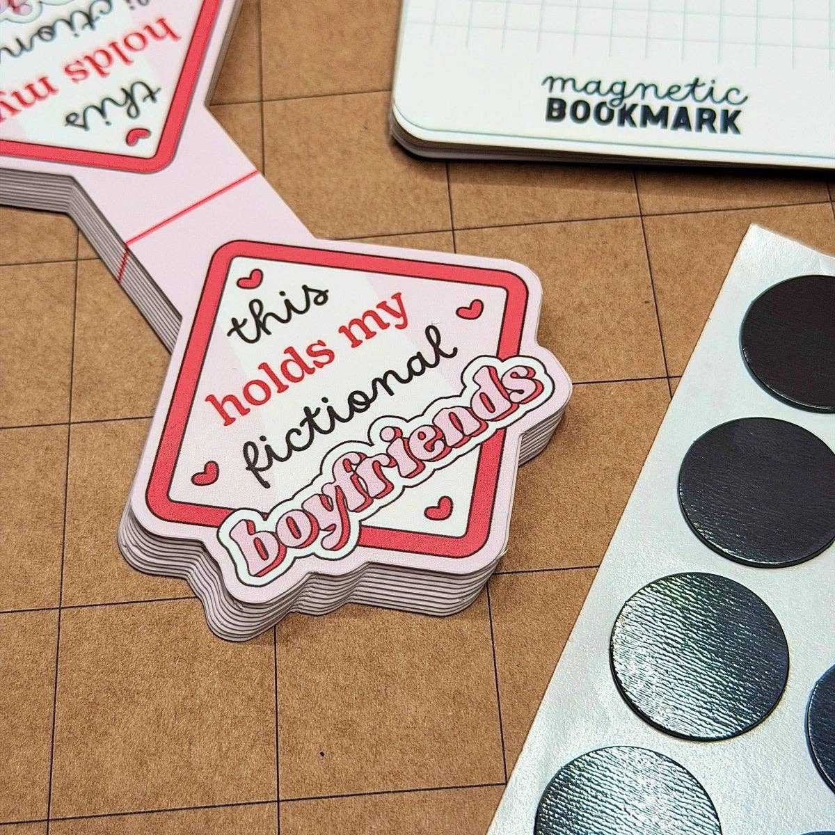 Fictional Boyfriend | Magnetic Bookmark