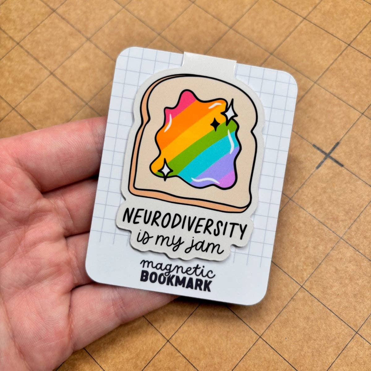 Neurodiversity is my Jam | Magnetic Bookmark