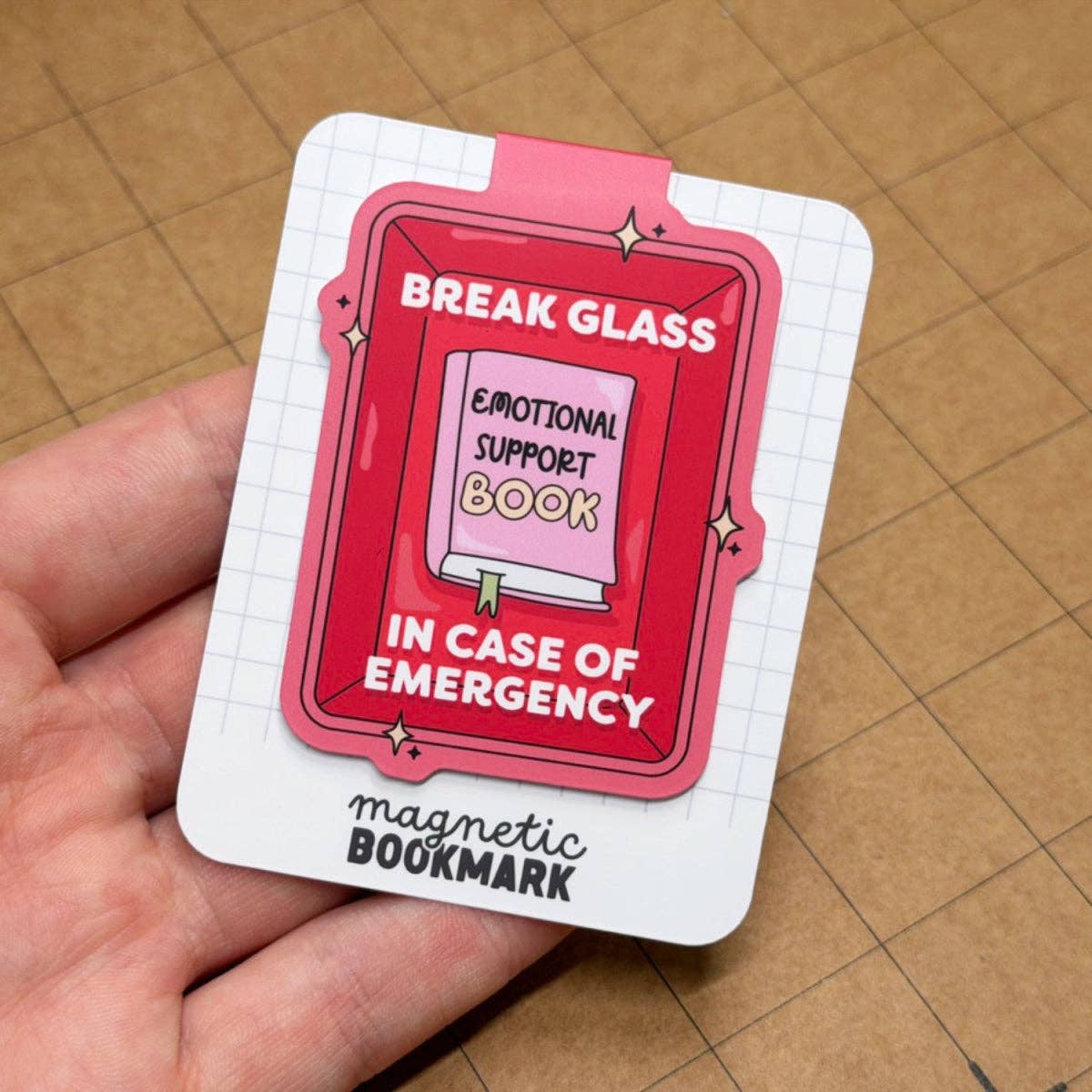 Emergency Book | Magnetic Bookmark