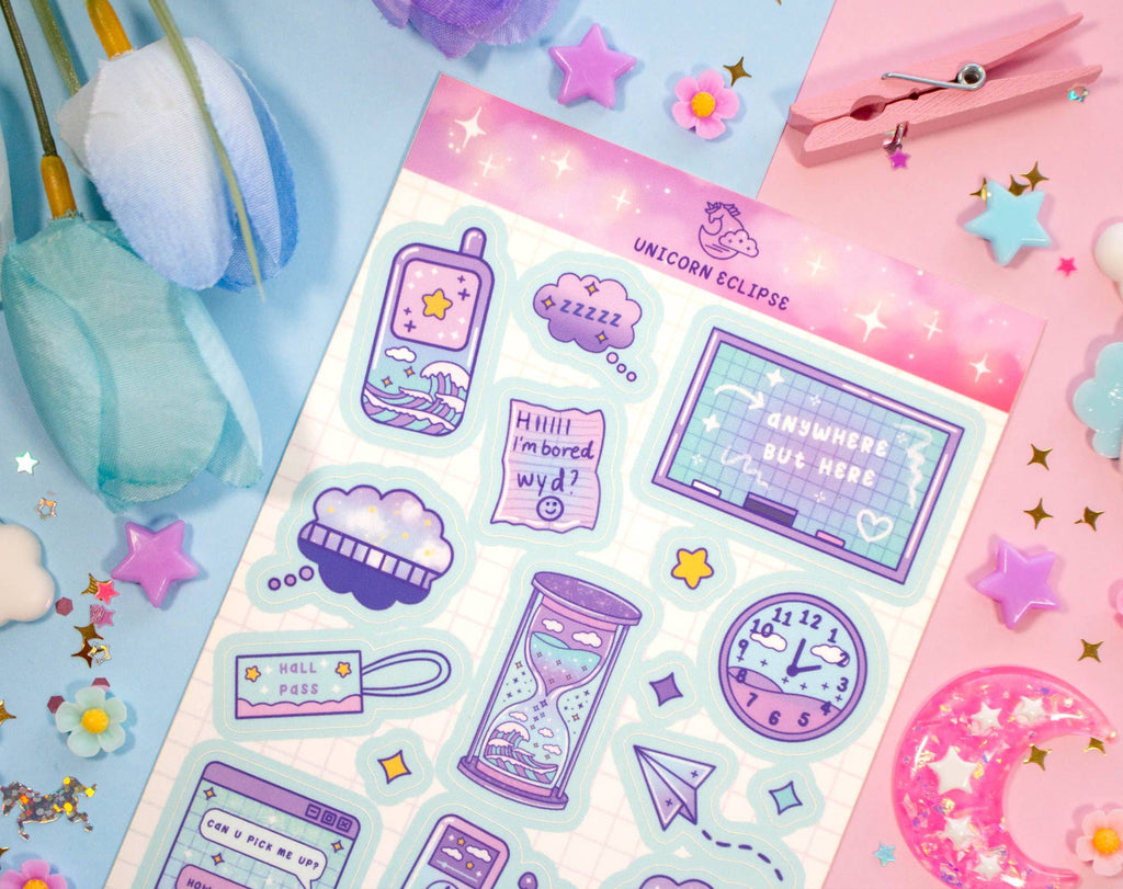 Classroom Daydreamer Sticker Sheet