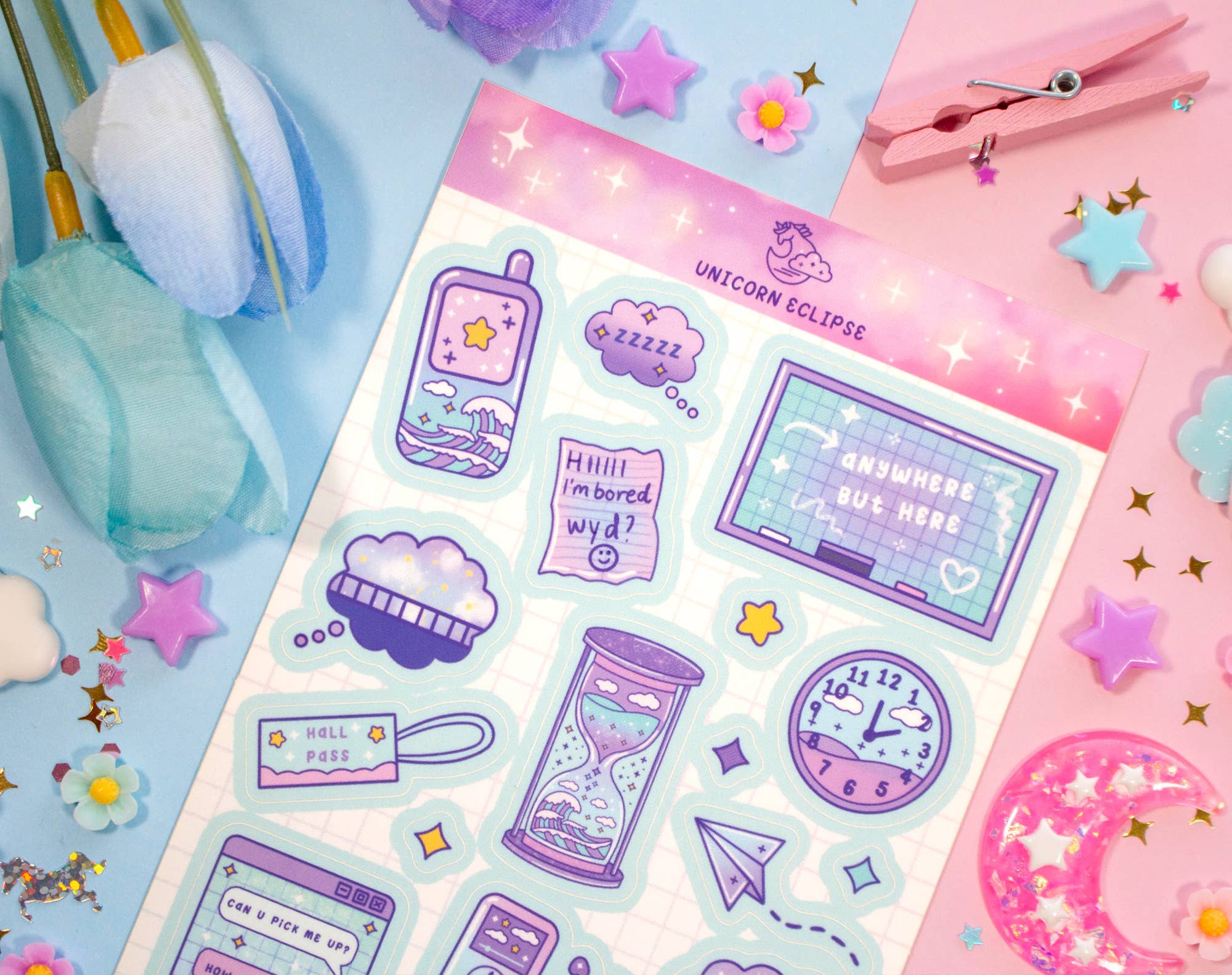 Classroom Daydreamer Sticker Sheet