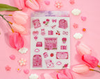 Love Story Sticker Sheet