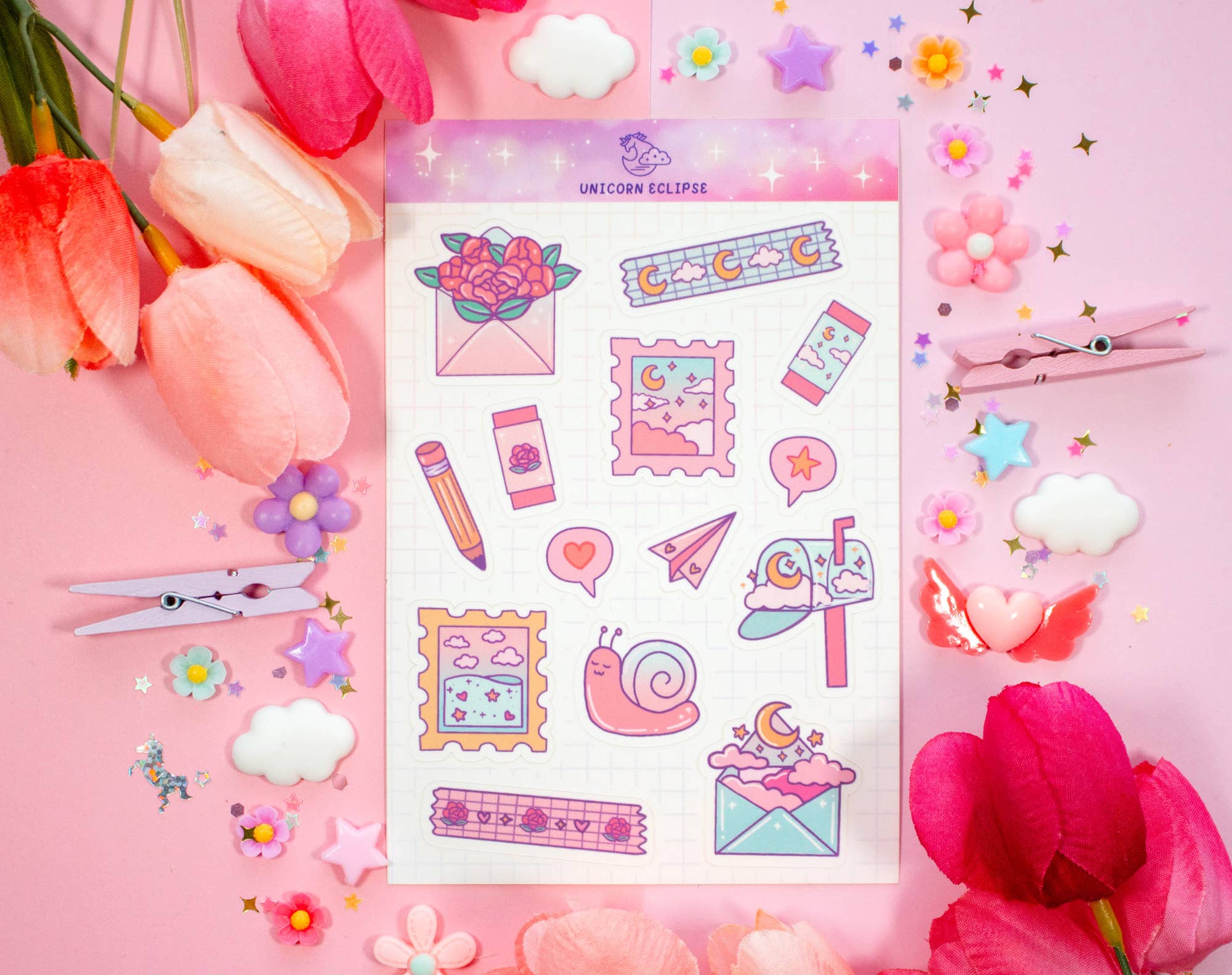 Penpal Sticker Sheet