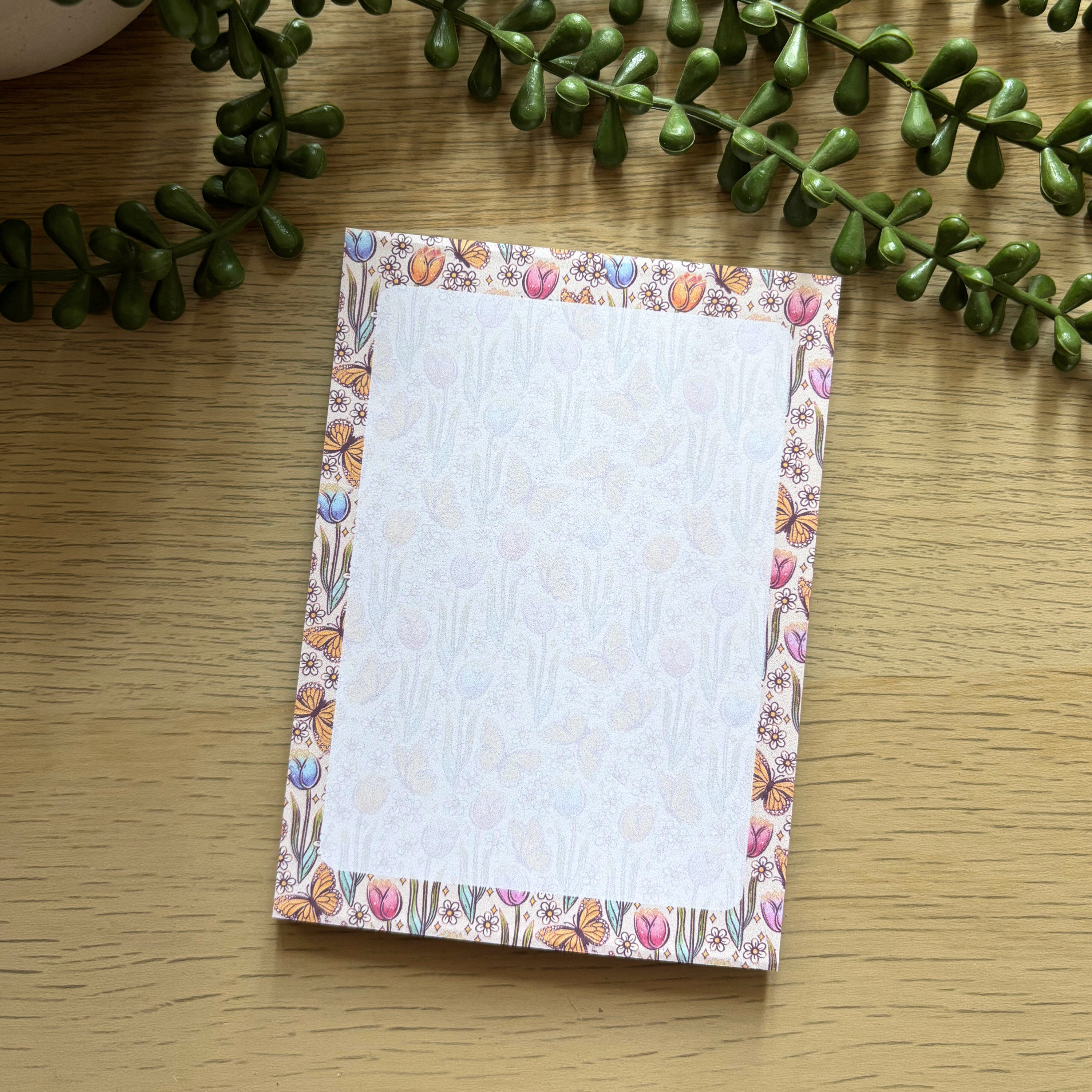 Butterfly Fields Notepad (various sizes)