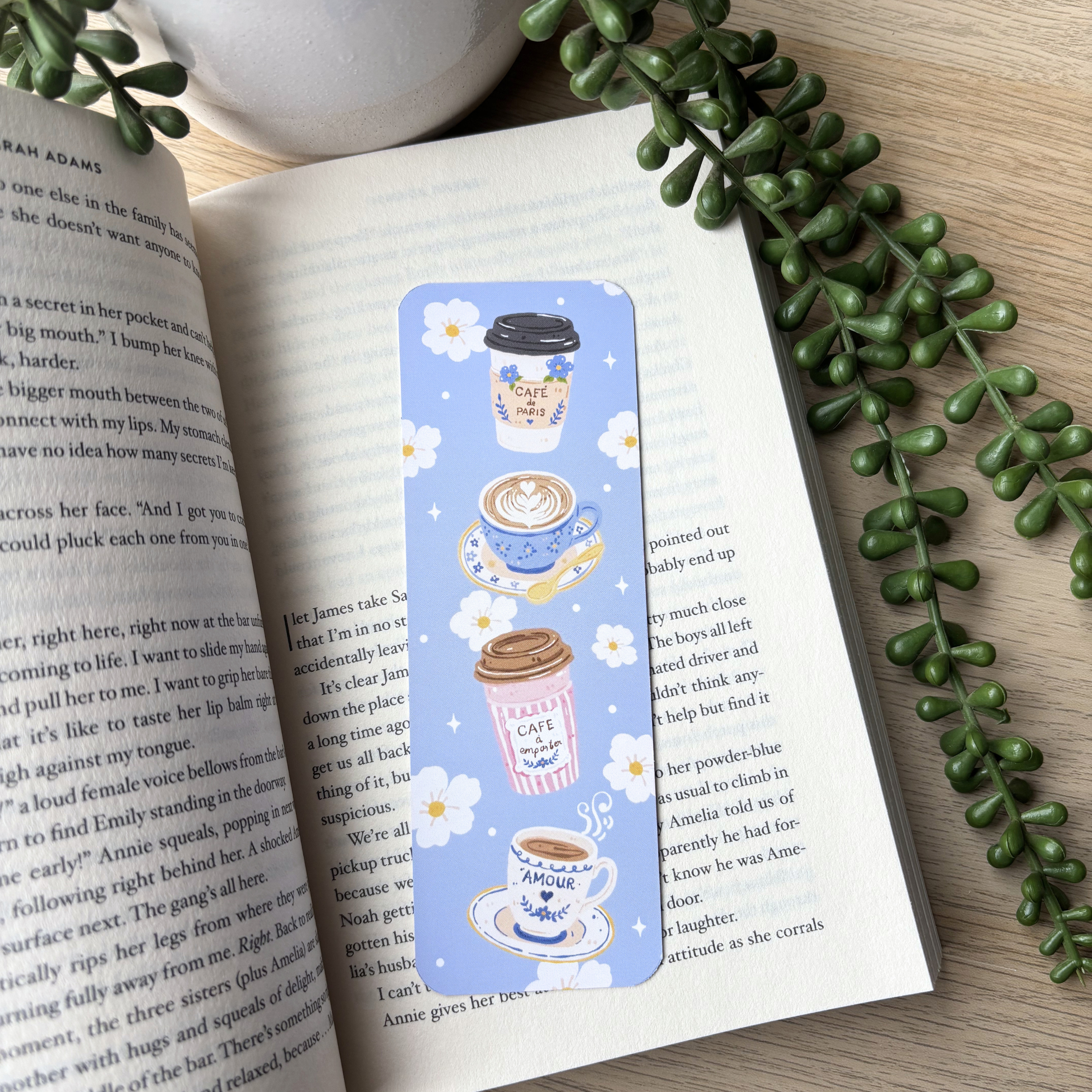 Cafe Paris Traditional Bookmark