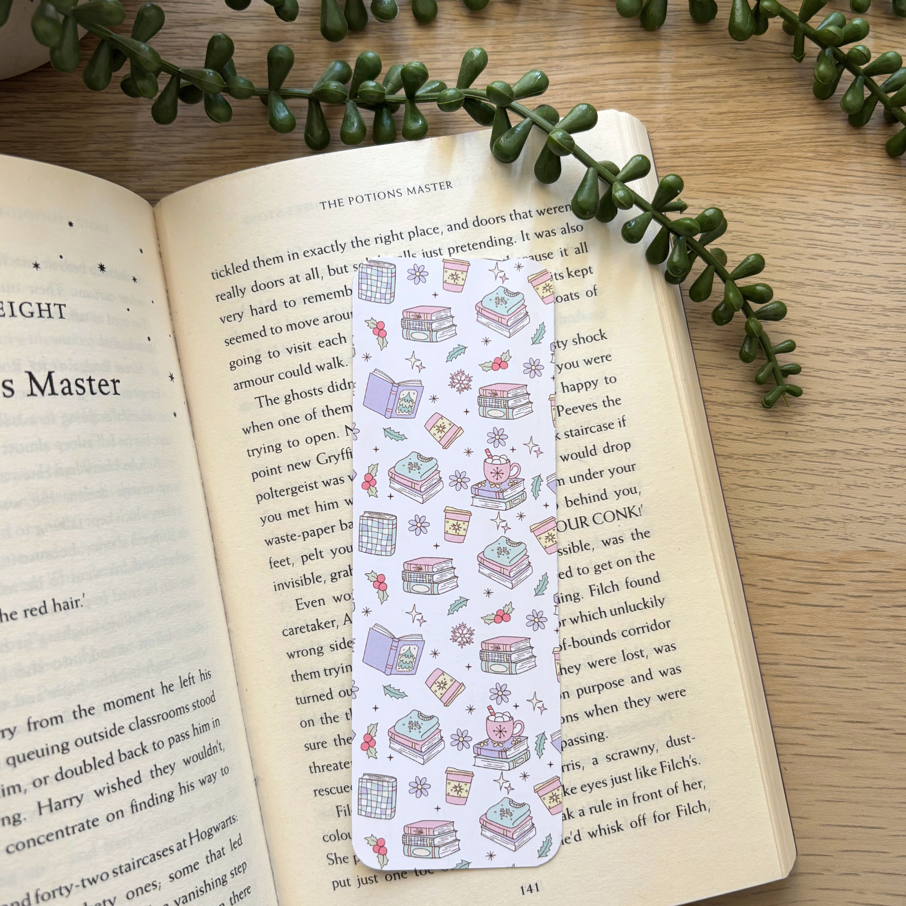 Cozy Christmas Traditional Bookmark
