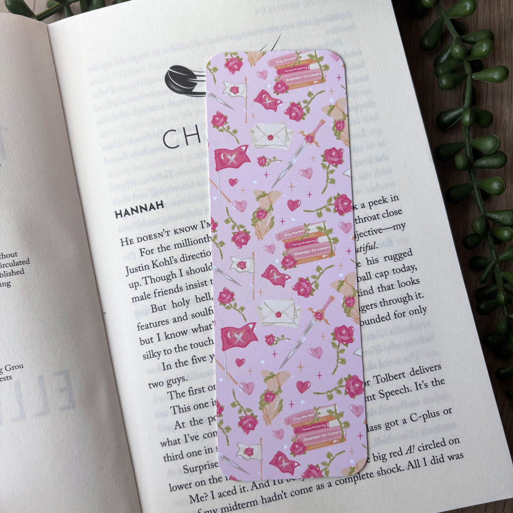 Enemies to Lovers Traditional Bookmark