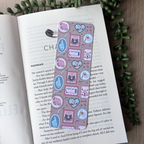 Hockey Romance Stamps Traditional Bookmark