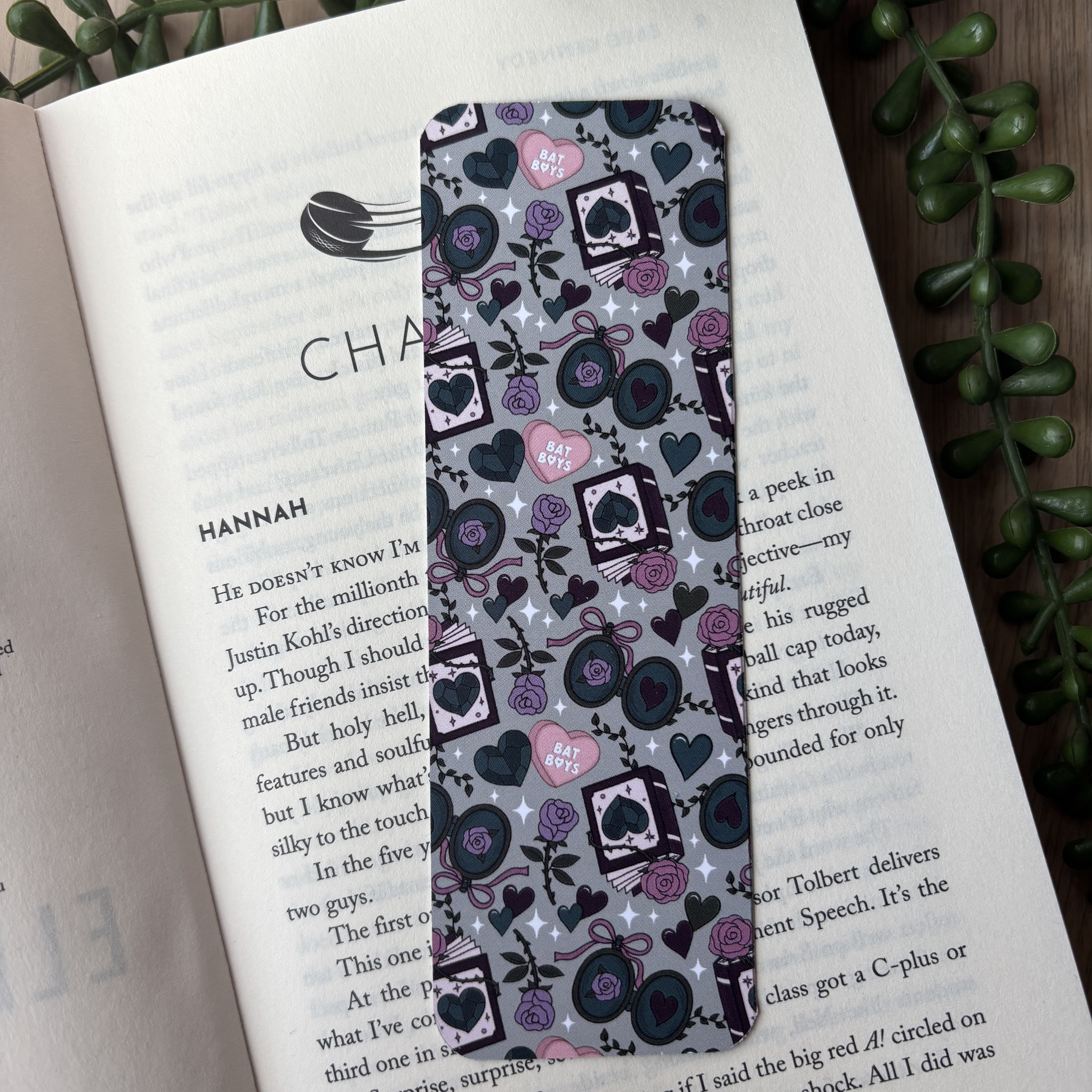Bat Boys Traditional Bookmark