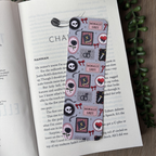 Dark Romance Stamps Traditional Bookmark