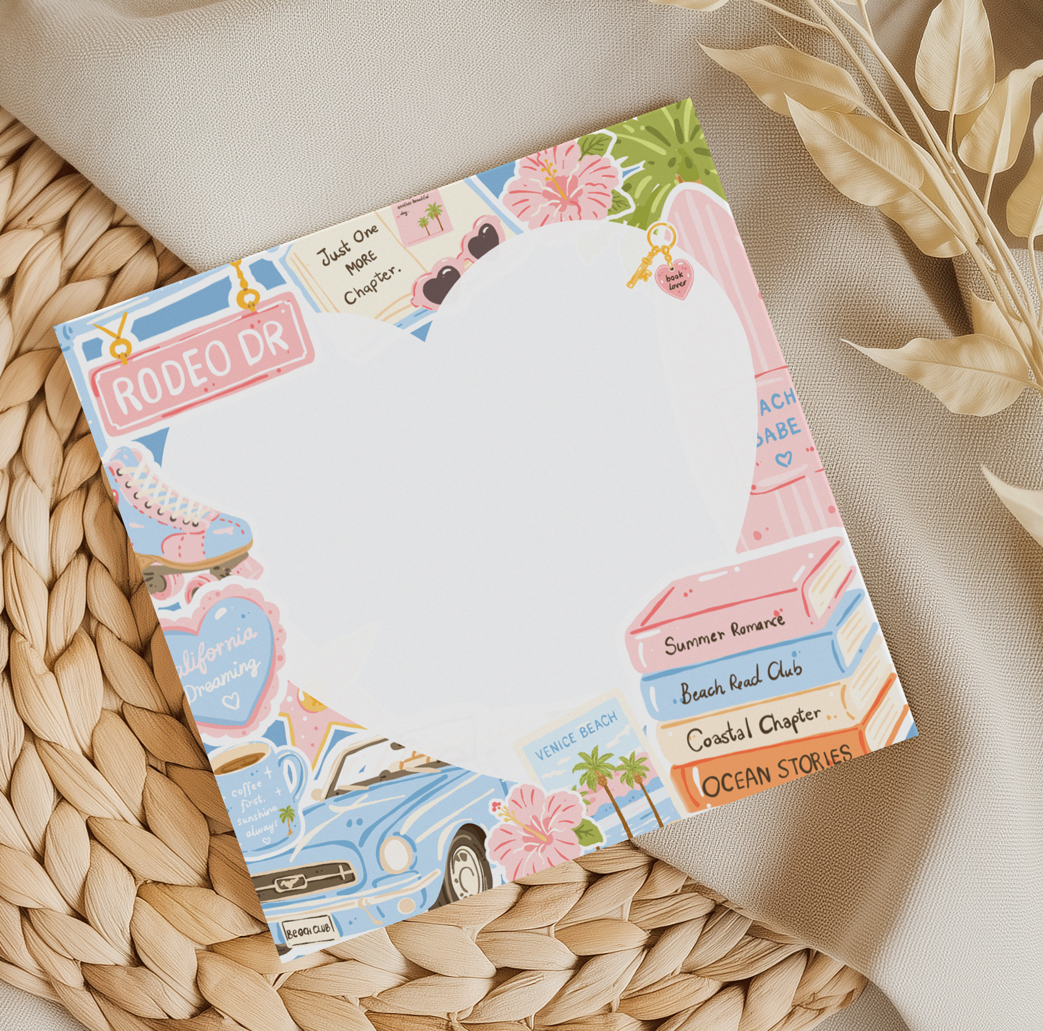 Cali Collage Memo Pad