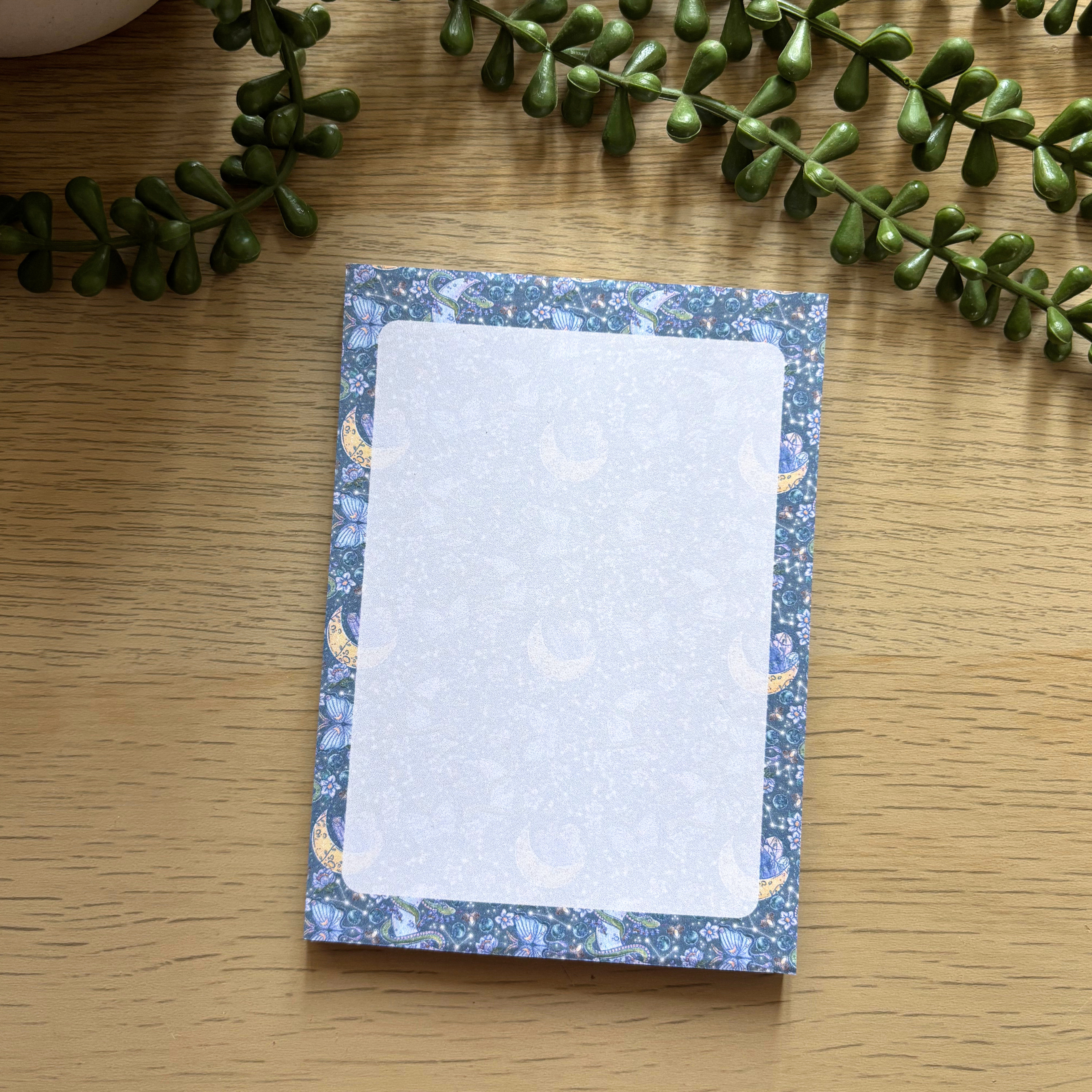 Cosmic Moon Notepad (various sizes)