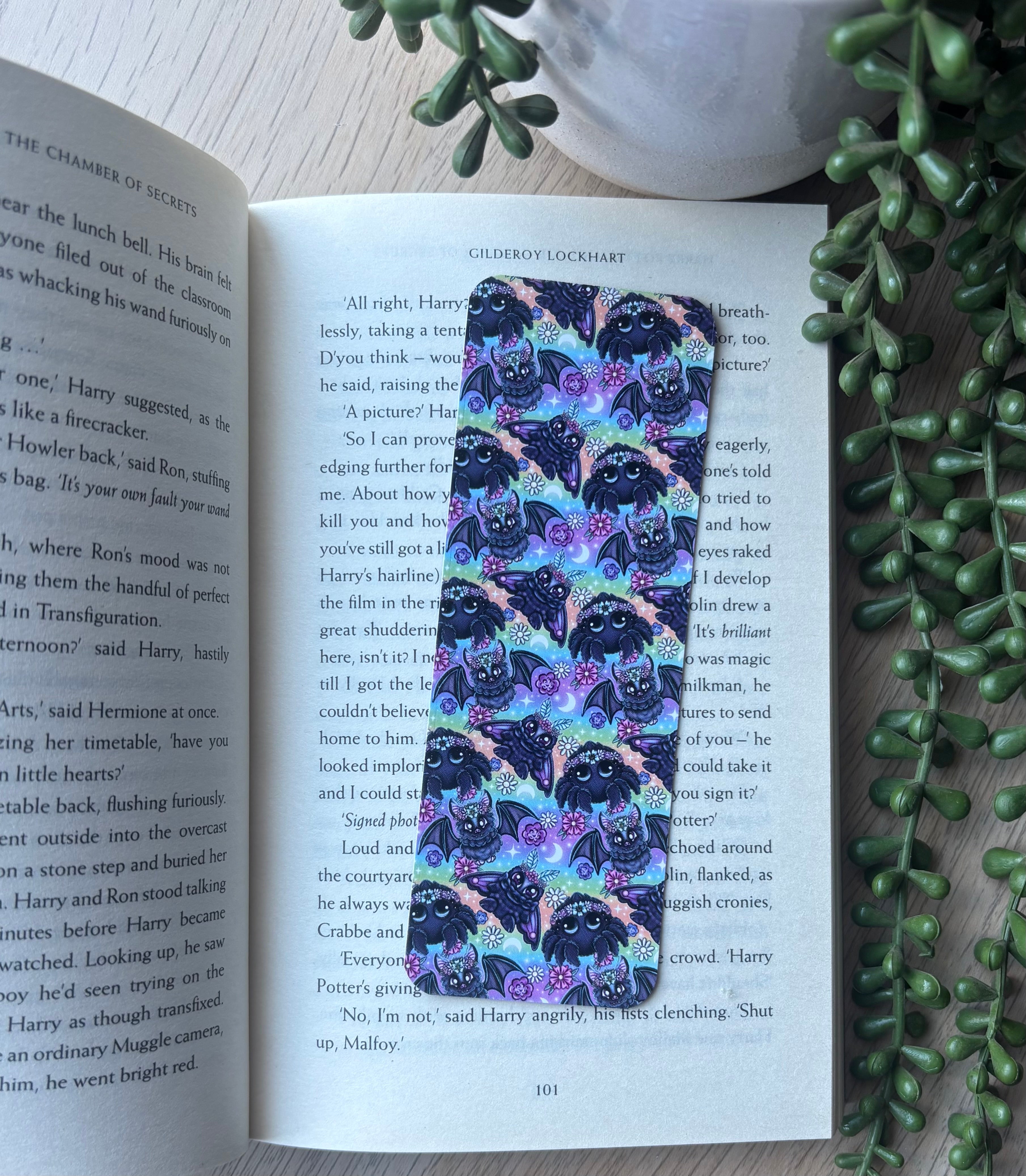 Floral creatures Traditional Bookmark