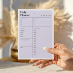 Daily Plan Notepad (Variety)