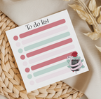 Dark Romance To Do list Memo Pad