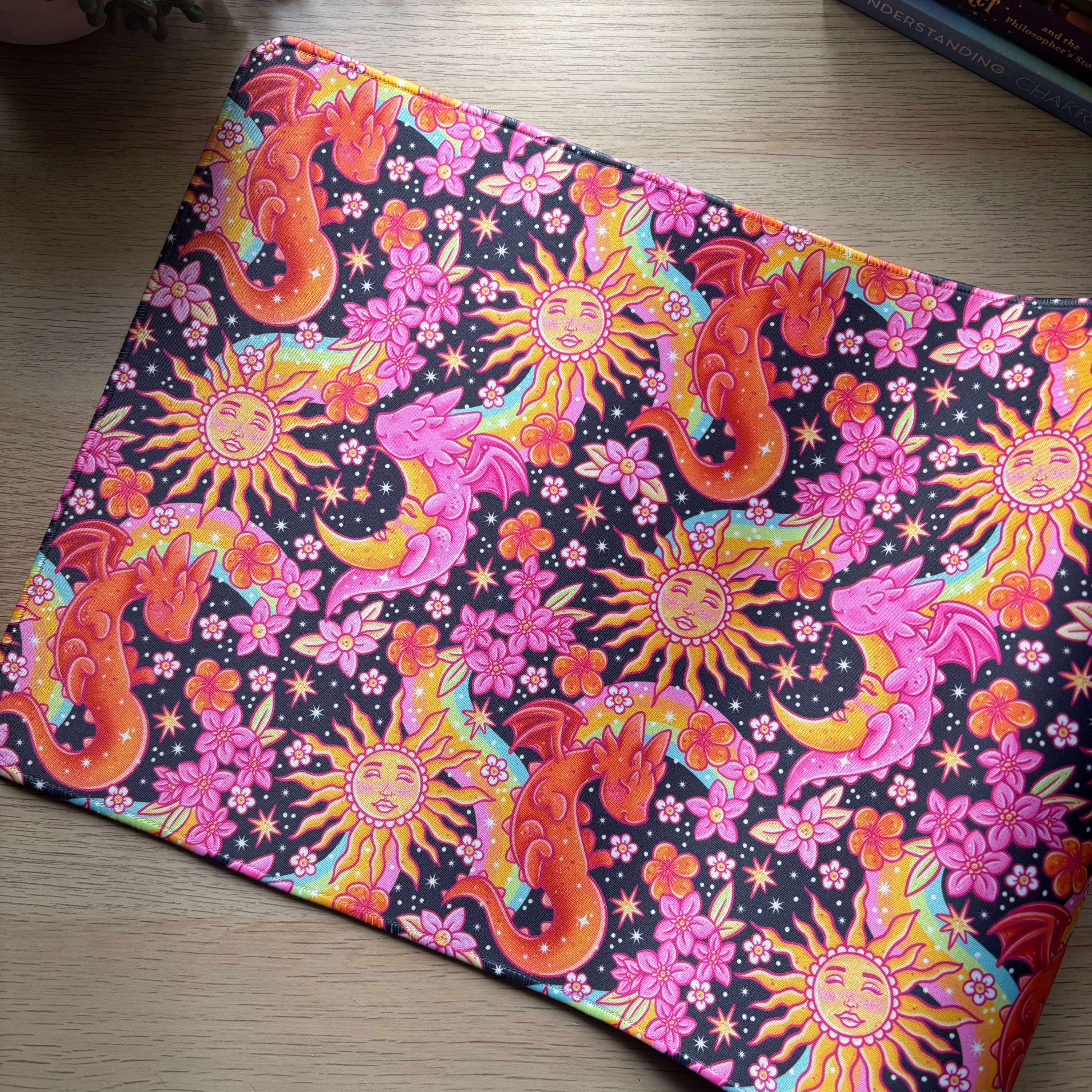 Dragon Sun Desk Mat