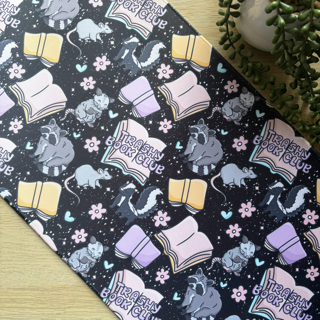 Trashy Book Club Desk Mat
