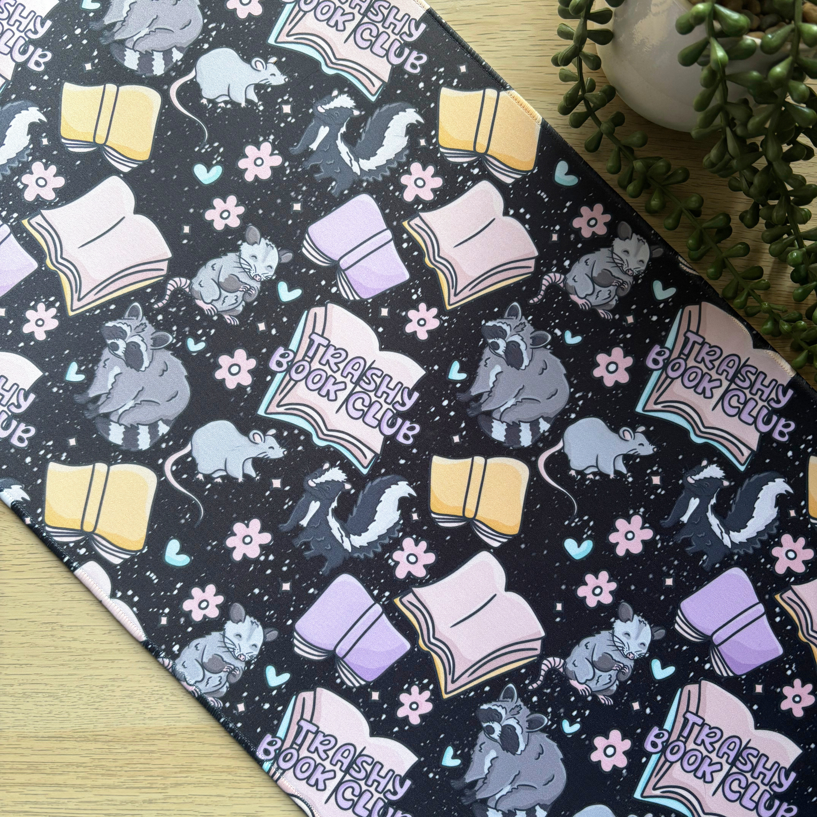 Trashy Book Club Desk Mat