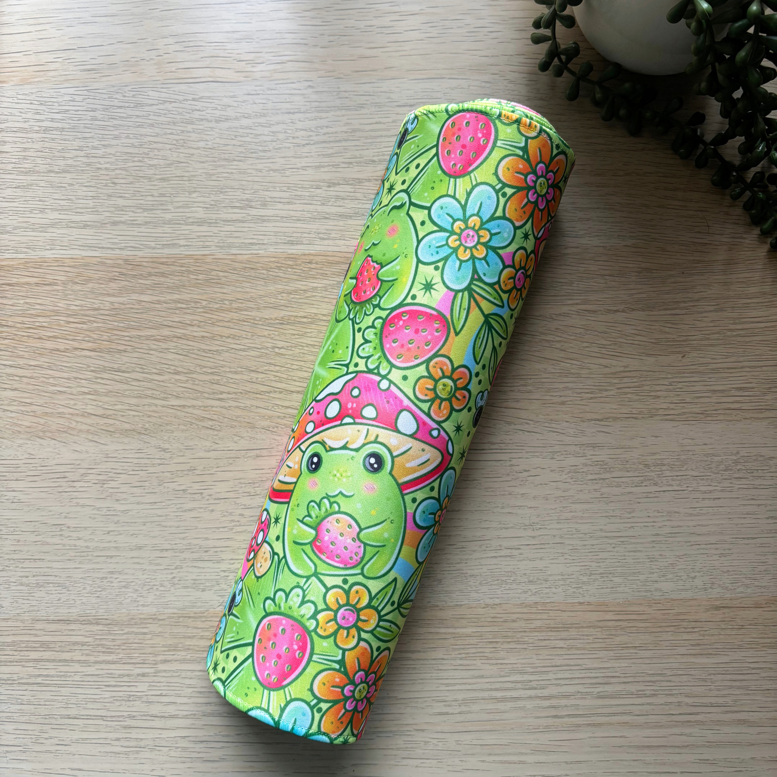 Strawberry Frog Desk Mat