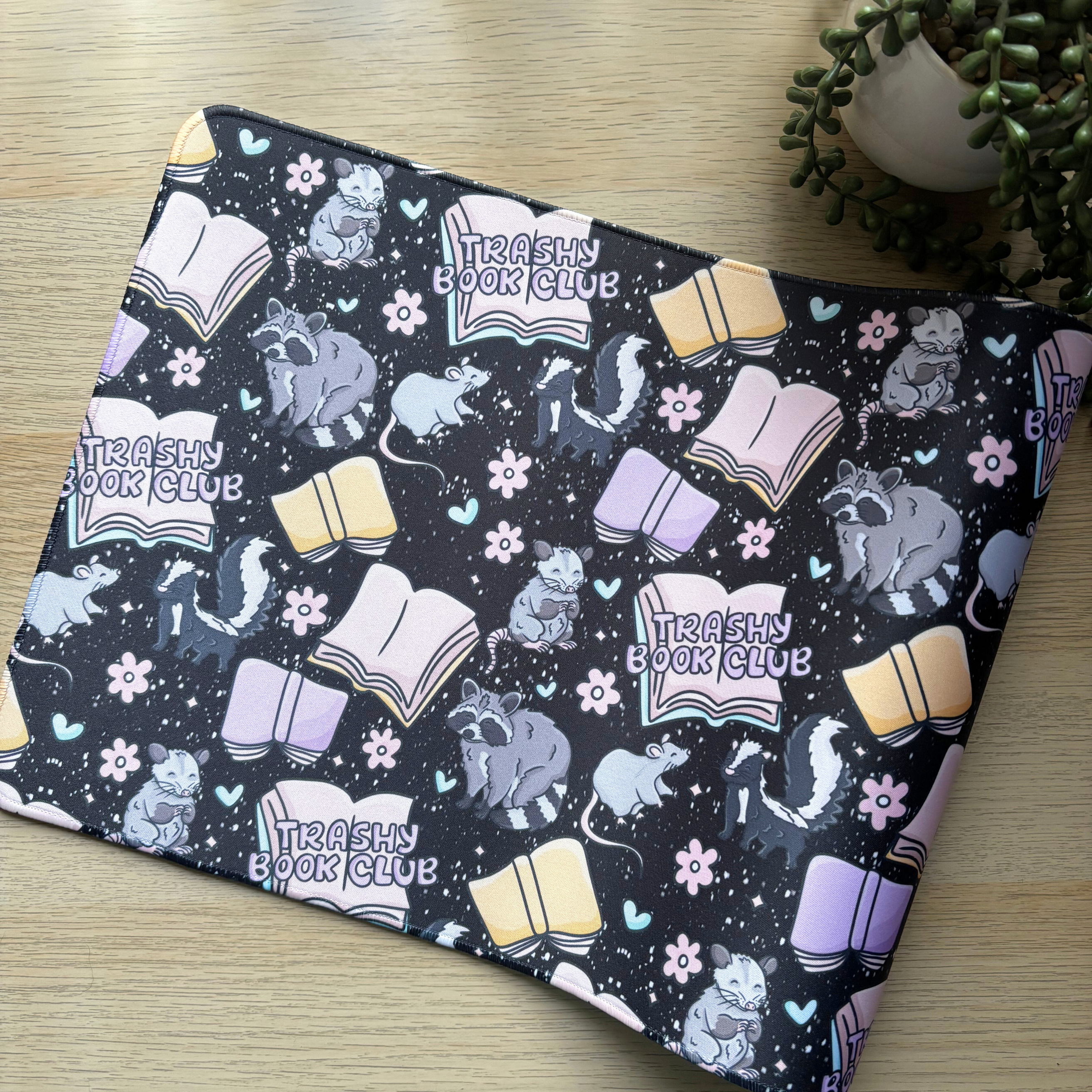 Trashy Book Club Desk Mat