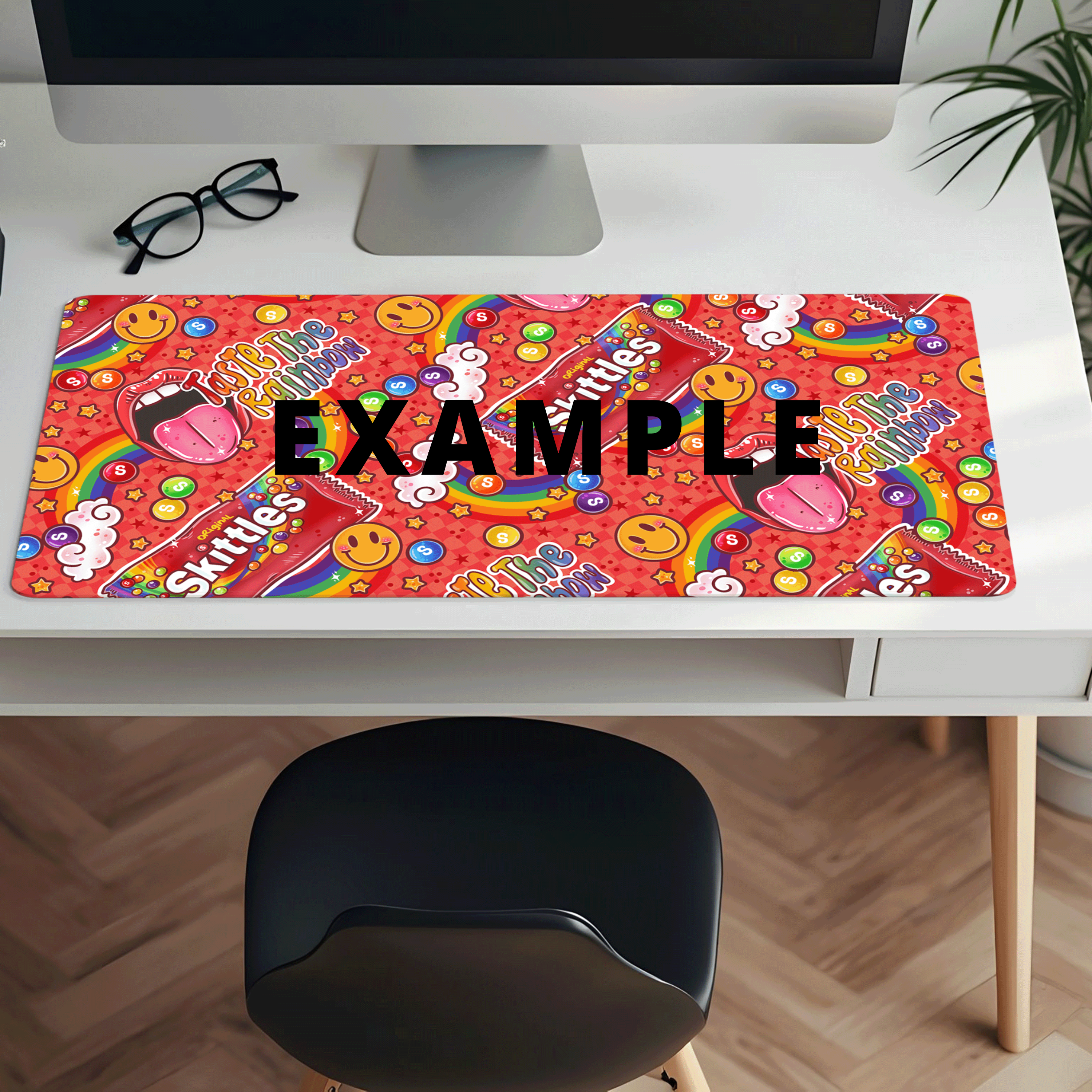 Rainbow lolly Desk Mat - PRE ORDER