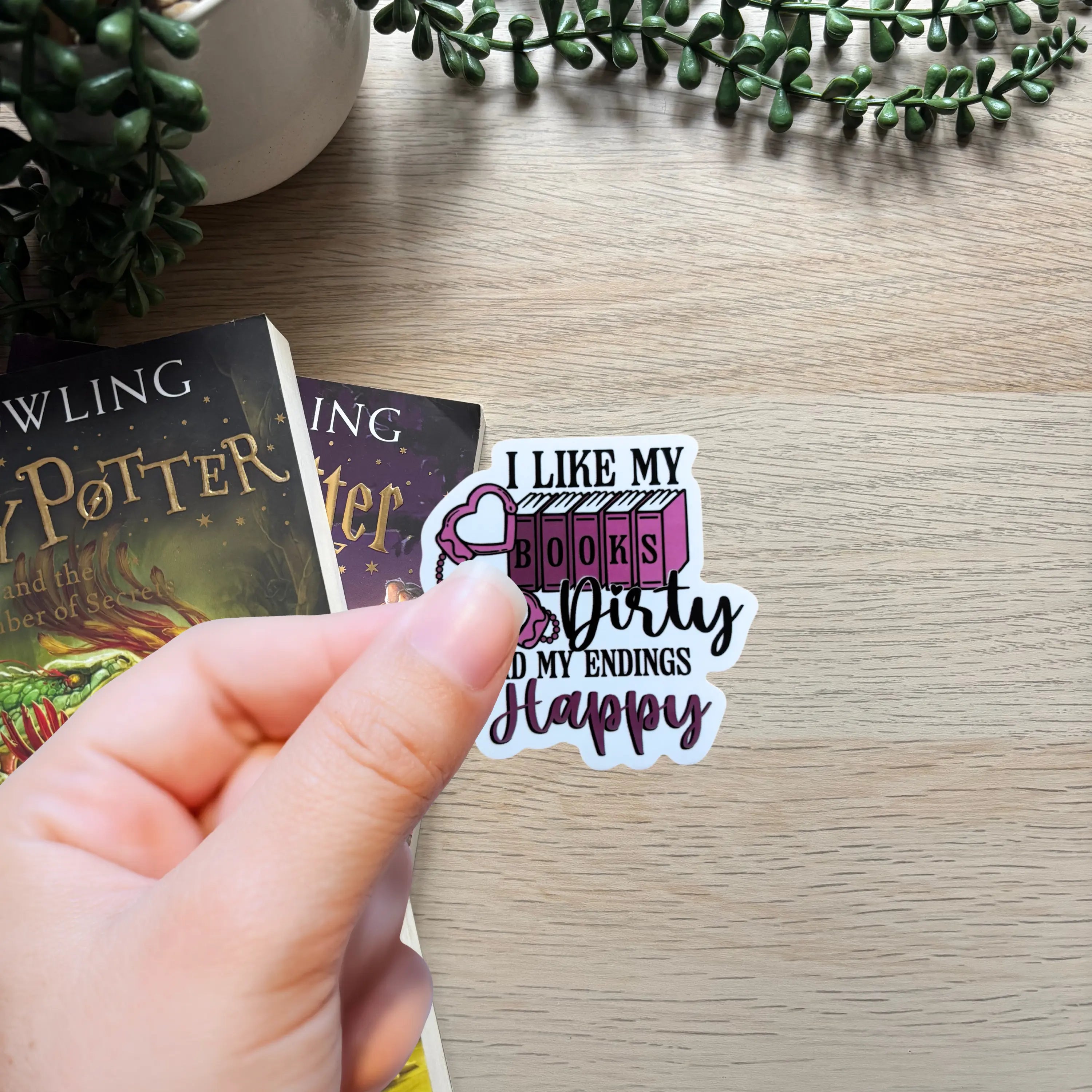 Dirty Books Sticker