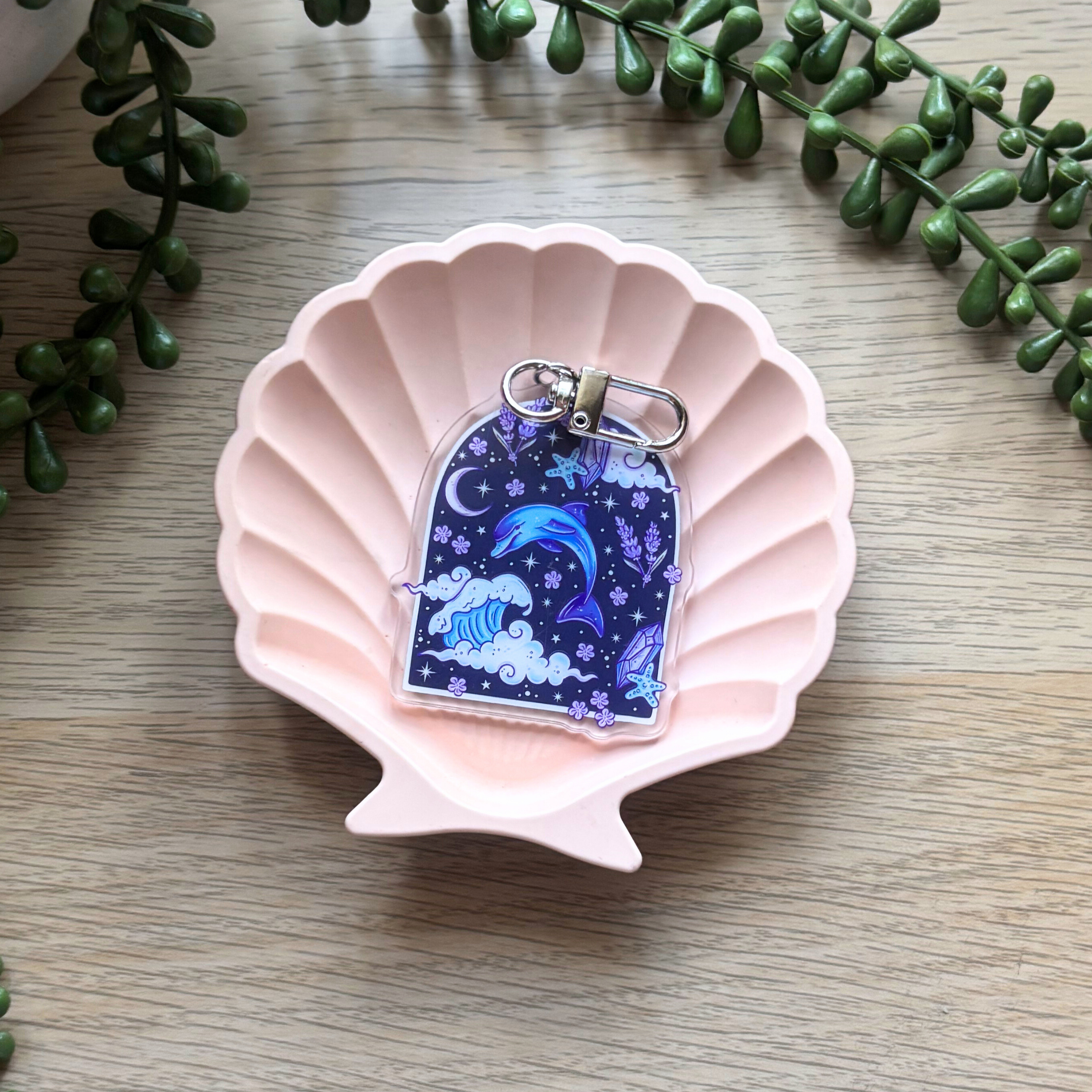 Dolphin Dreams Keyring