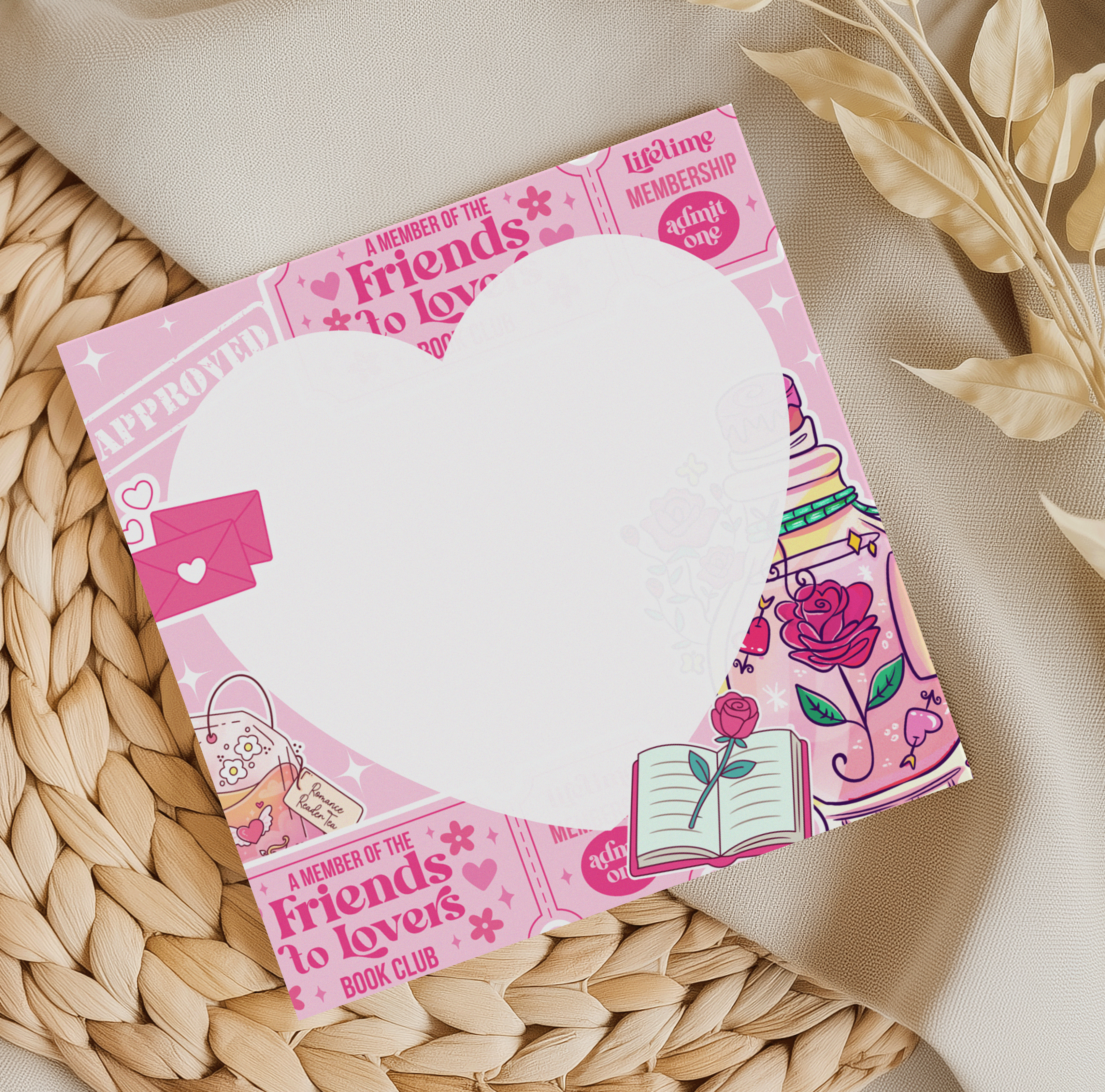 Friends to Lovers Memo pad