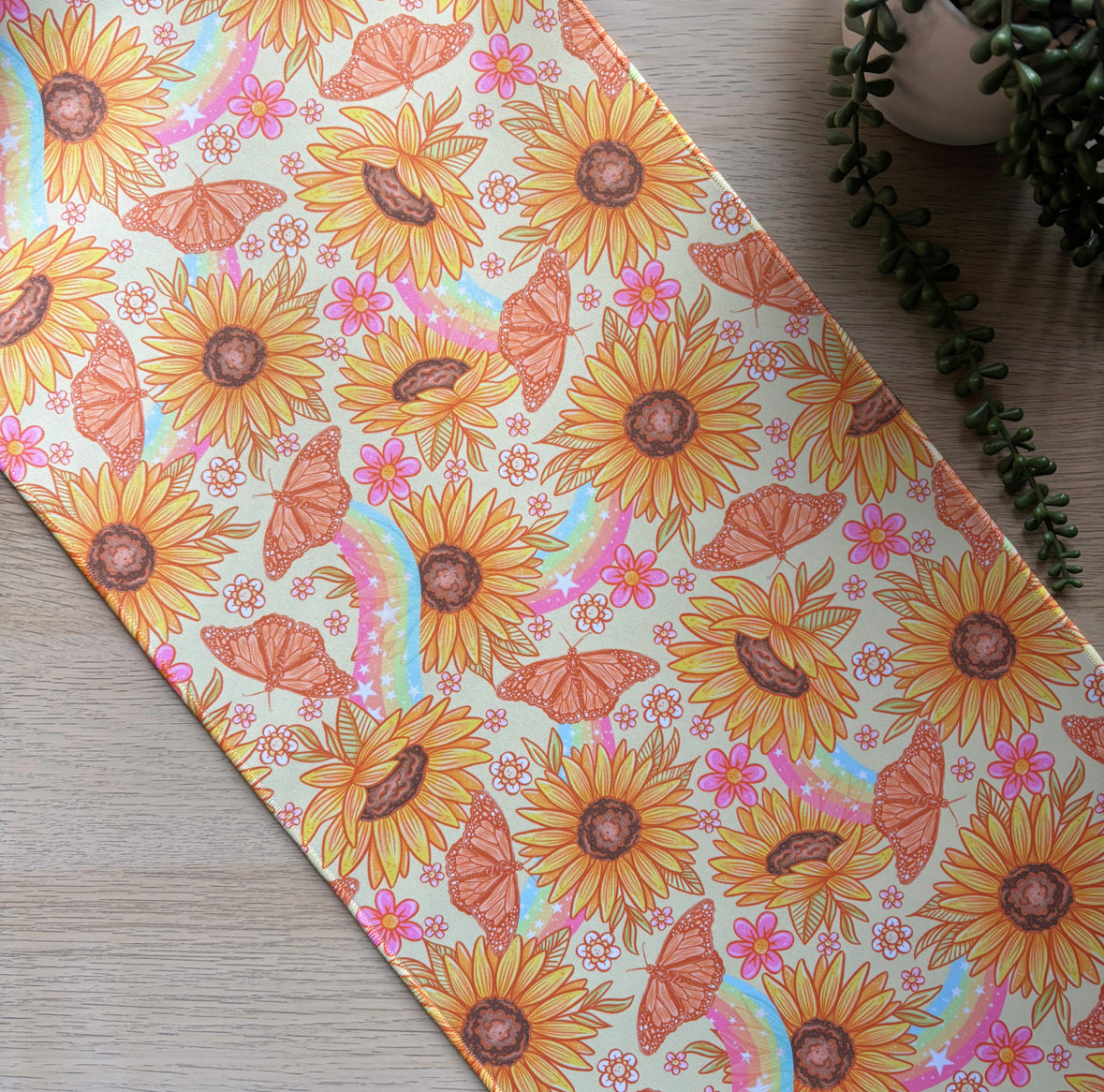 Sunflower Magic Desk Mat