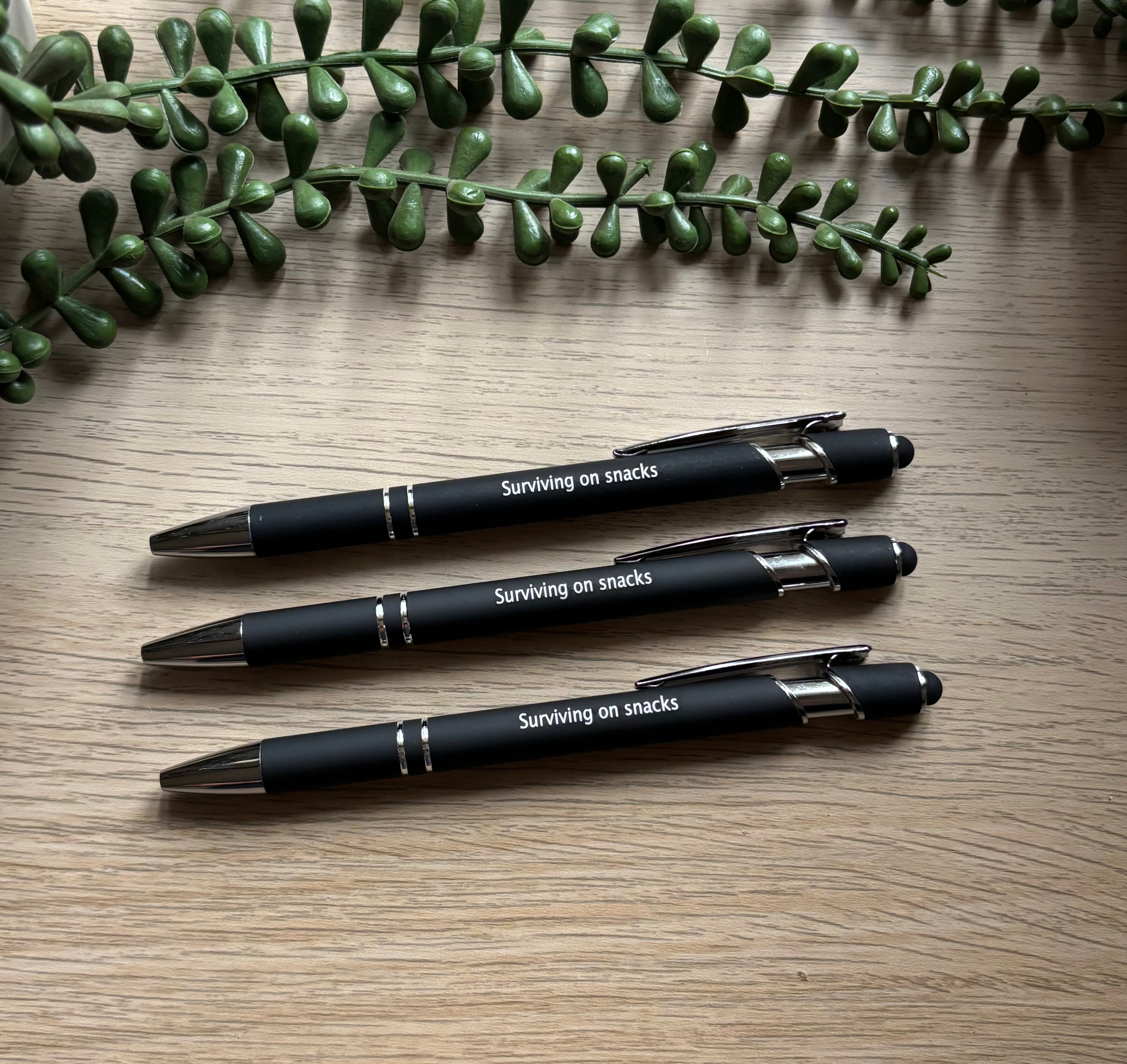 Surviving on snacks Pen/Stylus