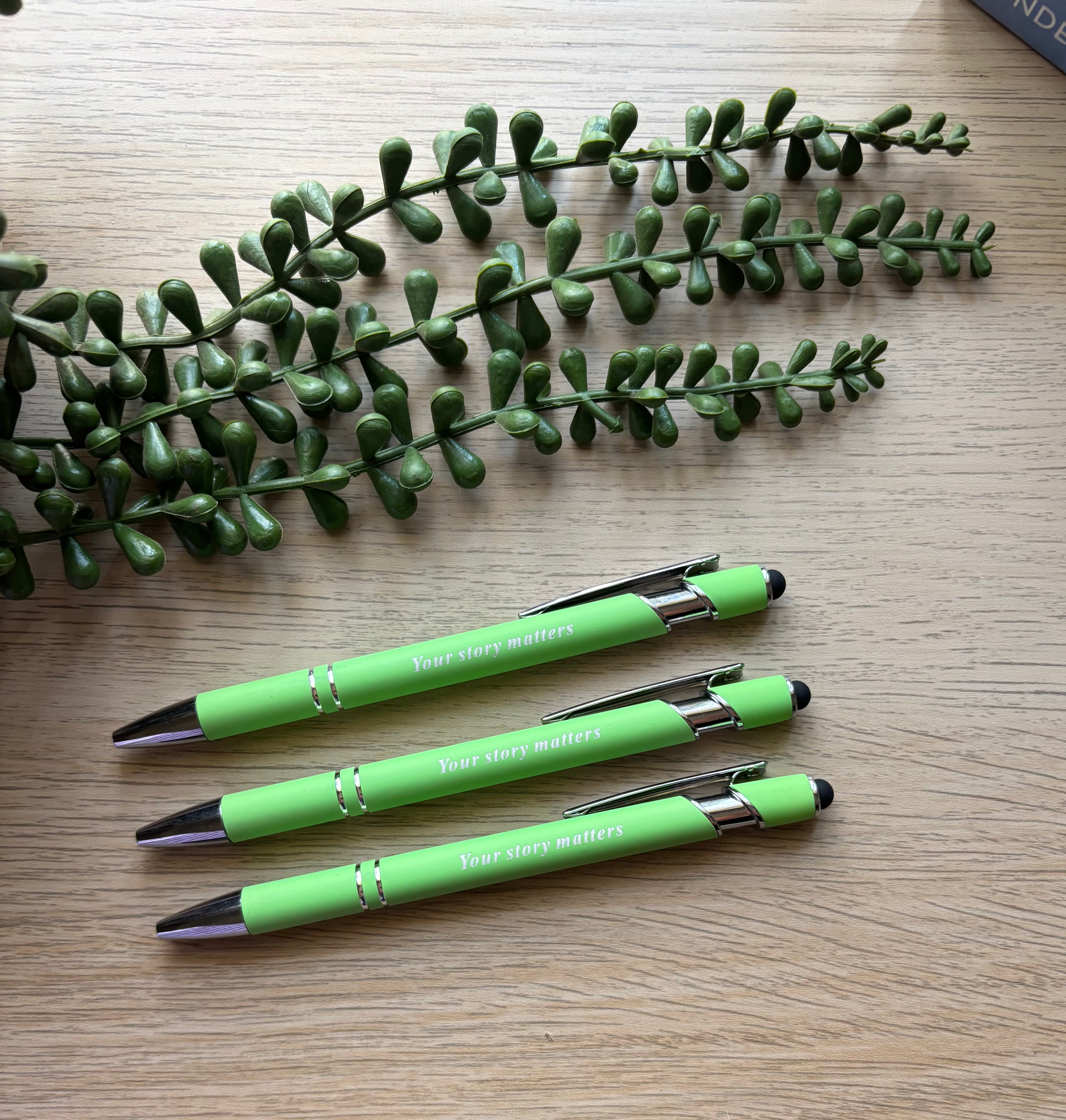 Your story matters Pen/Stylus