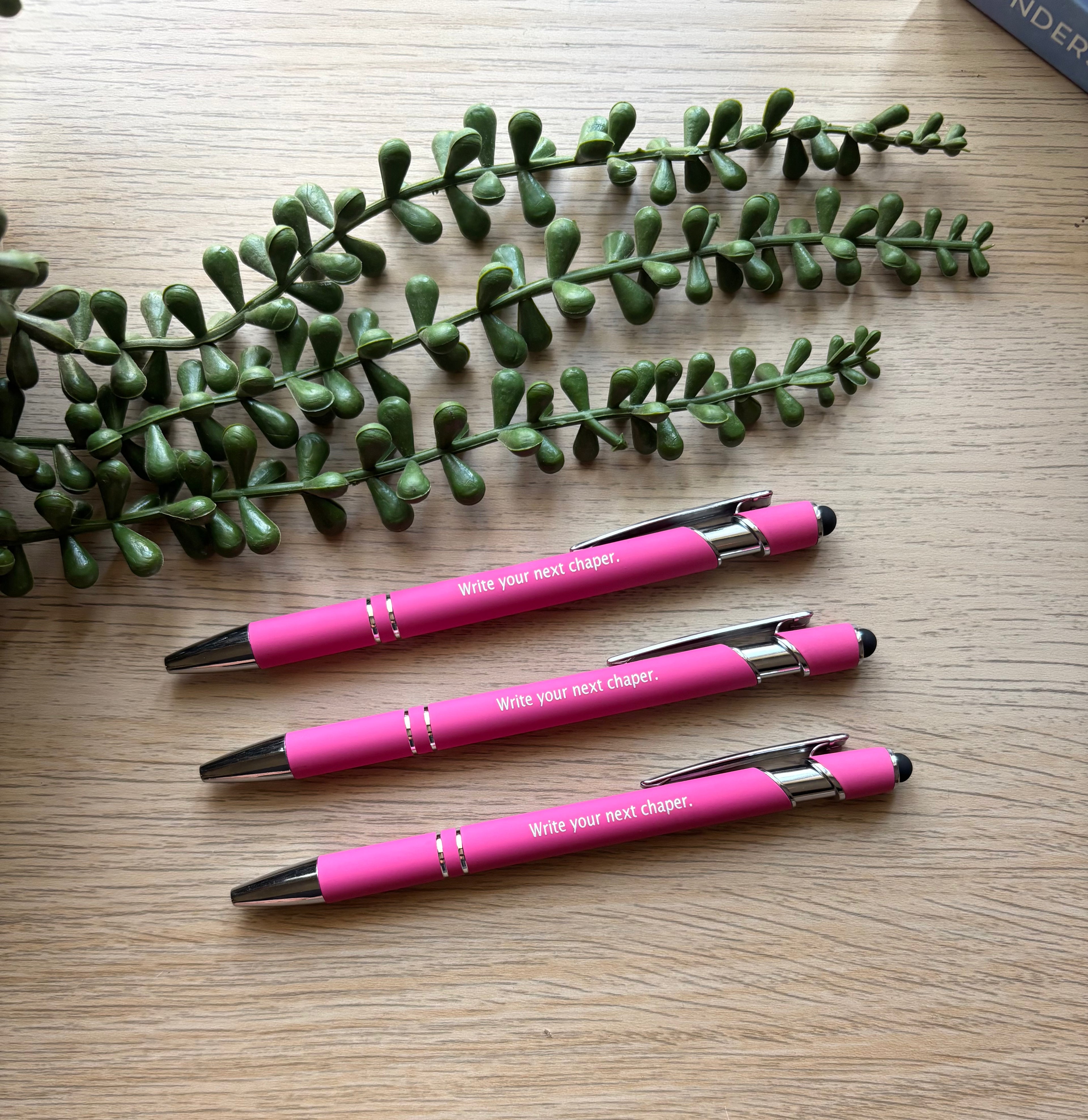 Write your next chapter Pen/Stylus